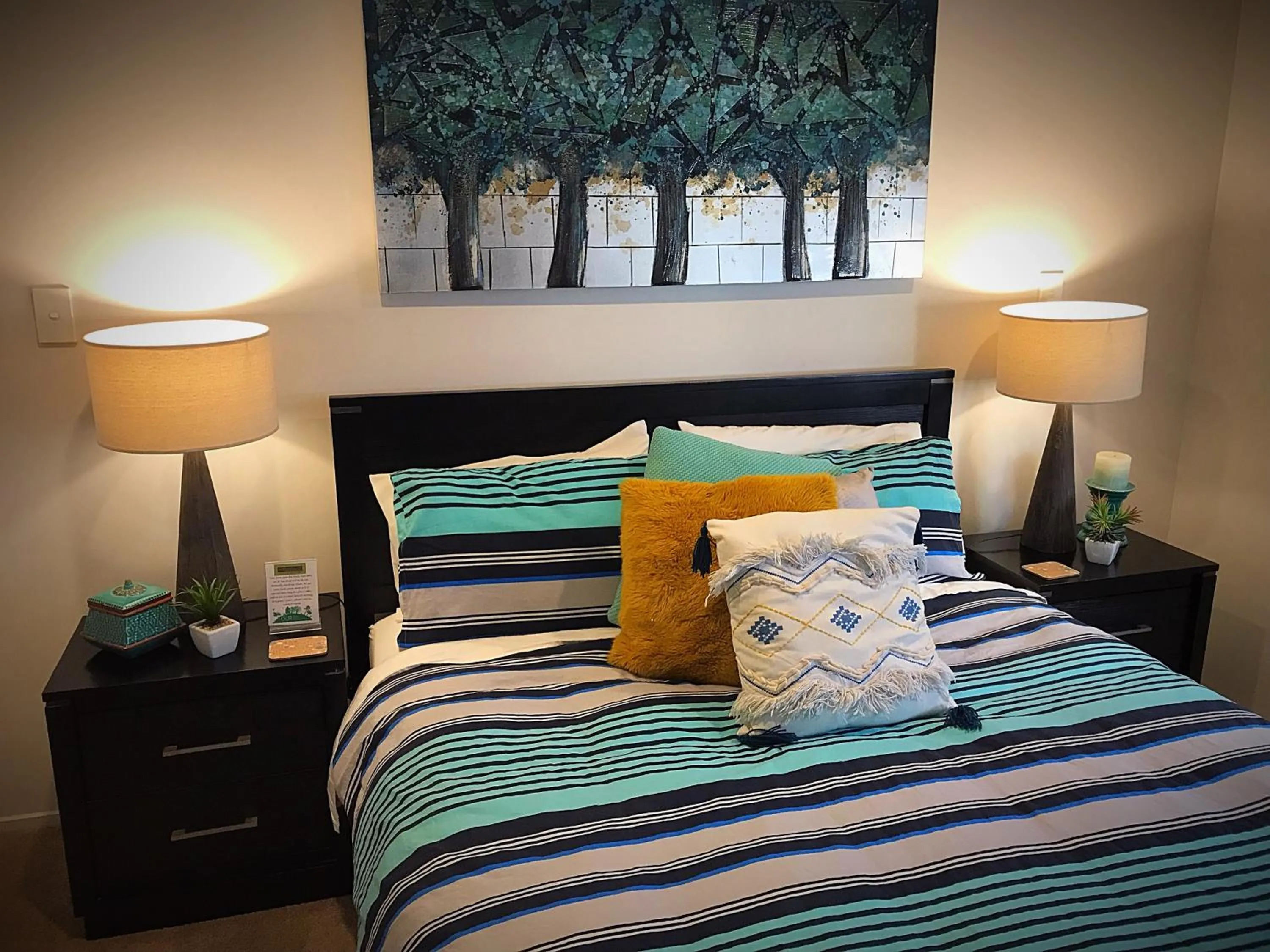 Bedroom, Bed in Flat Bush Holiday Accommodation