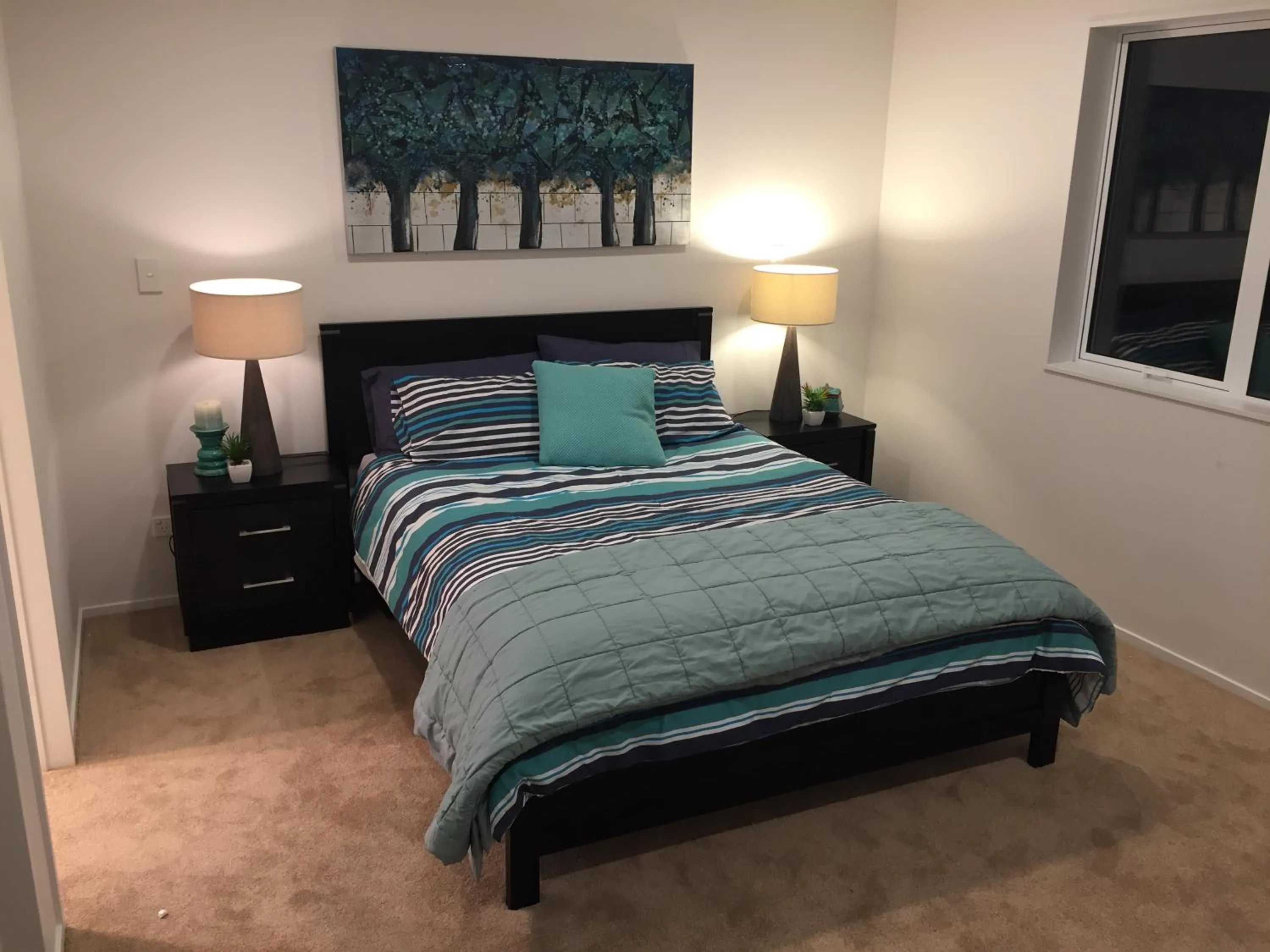 Bedroom, Bed in Flat Bush Holiday Accommodation