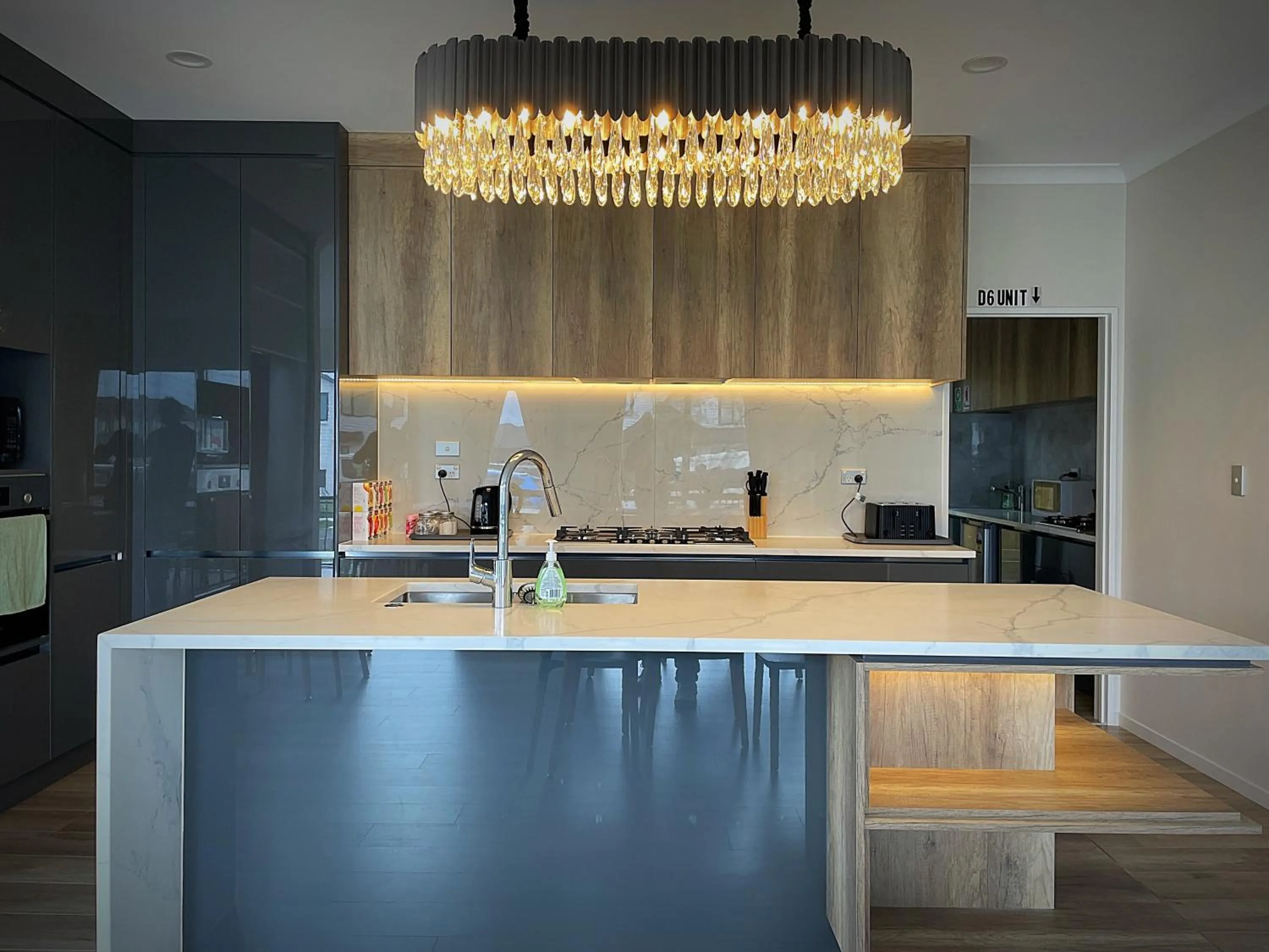 Kitchen or kitchenette in Flat Bush Holiday Accommodation