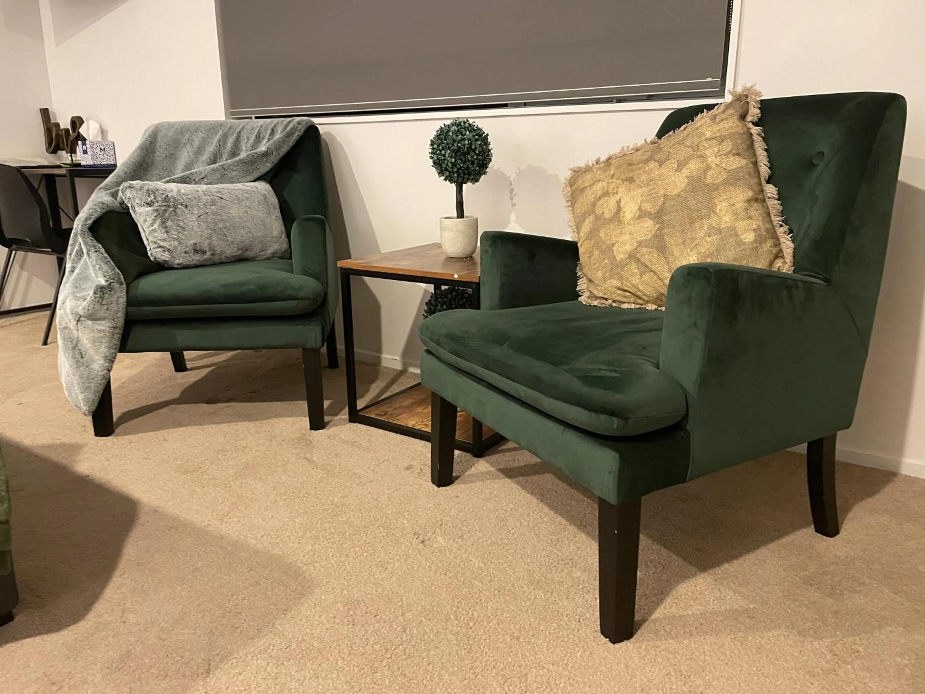 Seating area in Flat Bush Holiday Accommodation