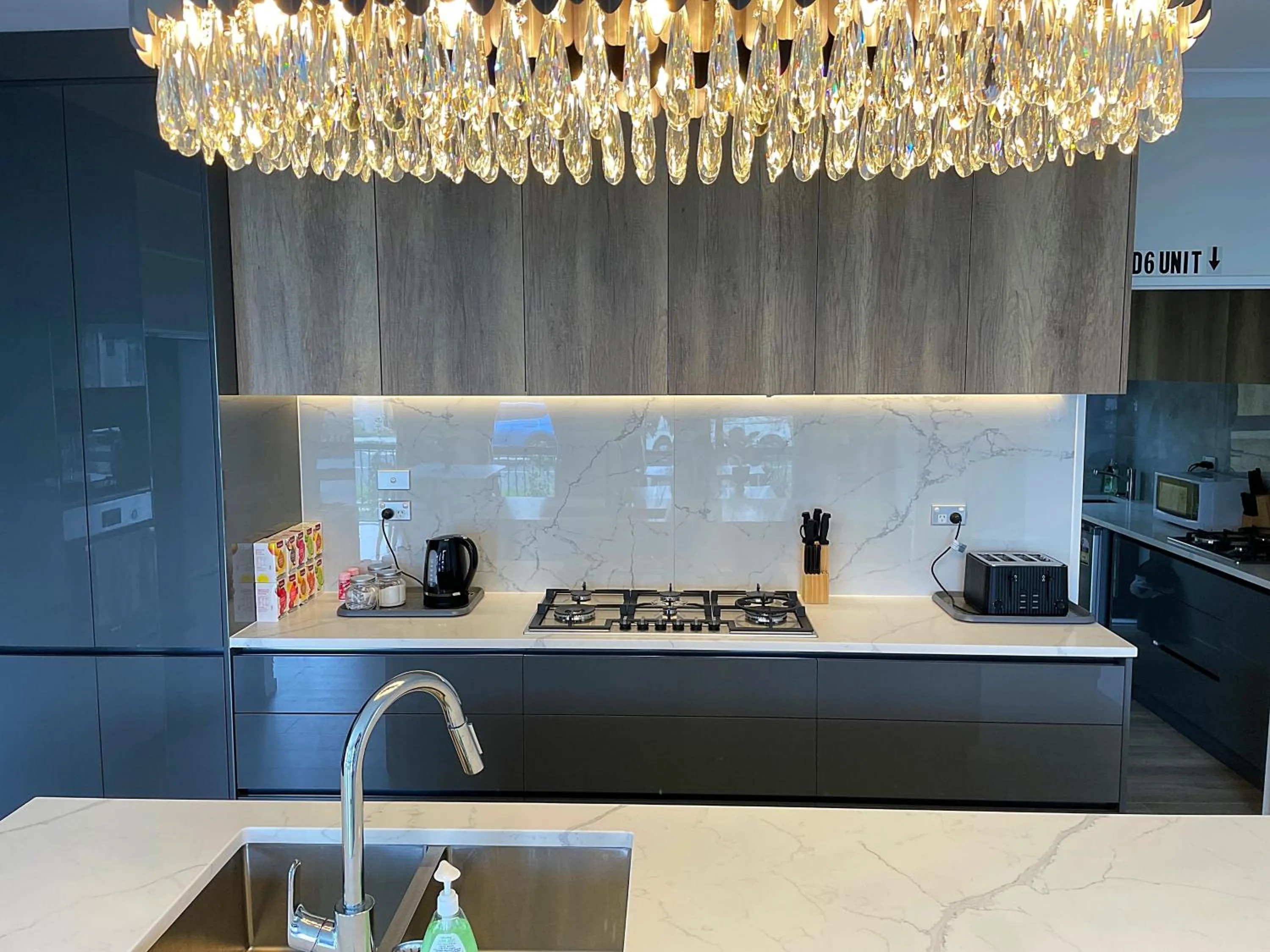 Kitchen or kitchenette in Flat Bush Holiday Accommodation