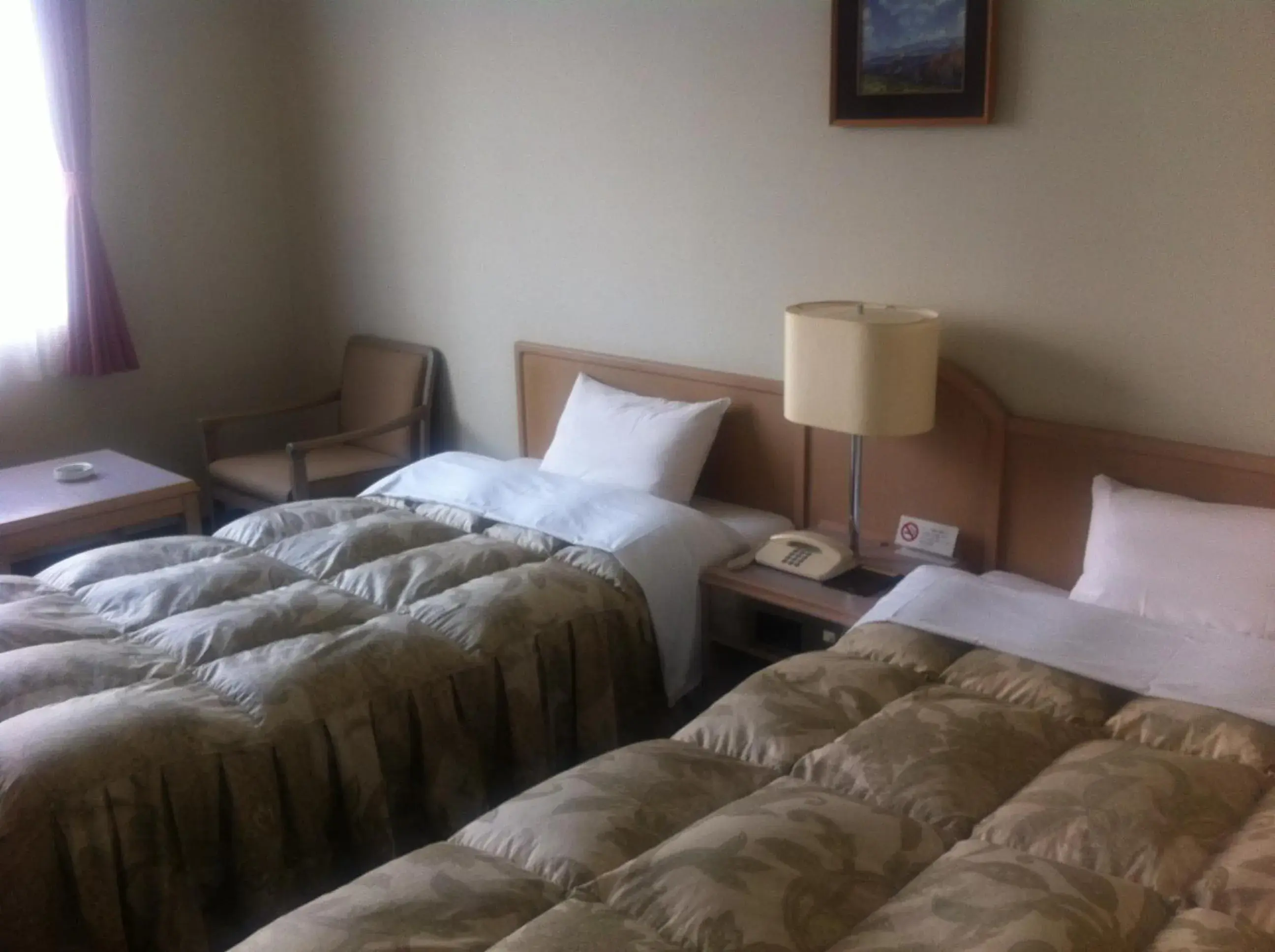 Bed in Hotel Sunfuraton Bed in Hotel Sunfuraton