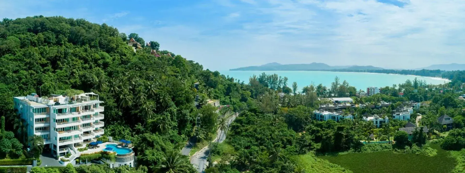 Bird's eye view in The Park Surin Serviced Apartments by RESAVA Bird's eye view in The Park Surin Serviced Apartments by RESAVA