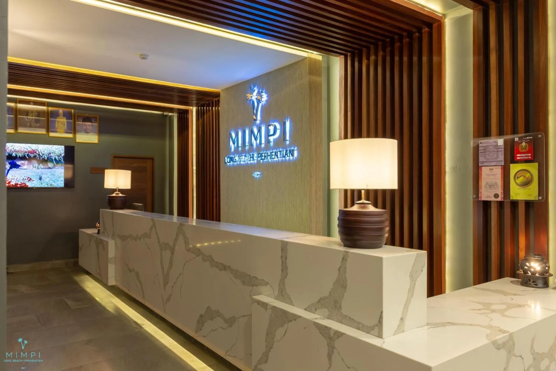 Lobby or reception in Mimpi Perhentian