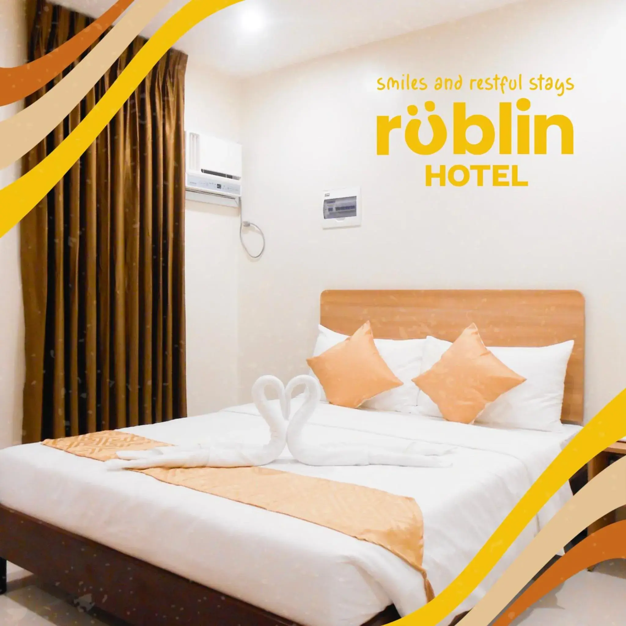 Bed in Rublin Hotel Cebu Bed in Rublin Hotel Cebu