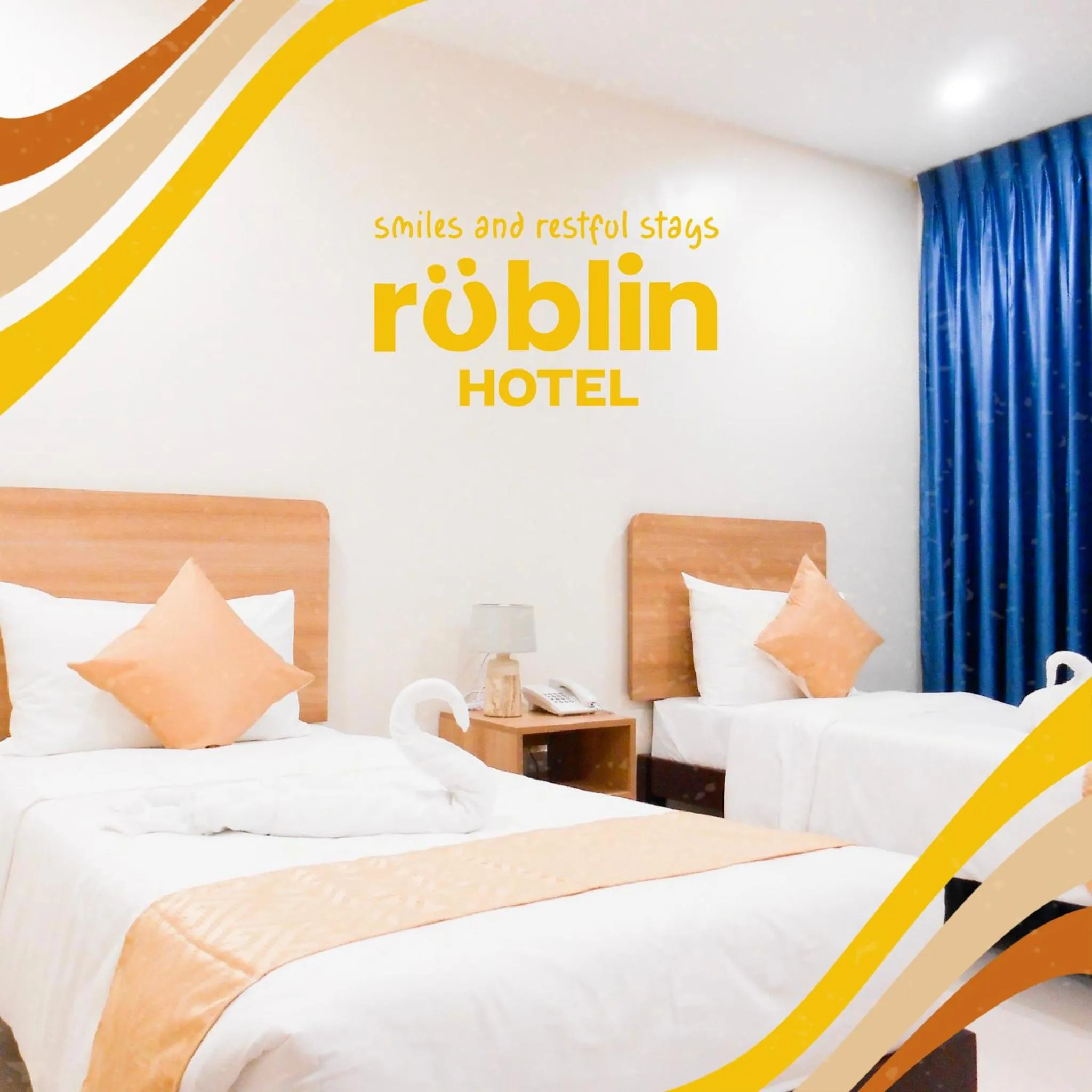 Bed in Rublin Hotel Cebu