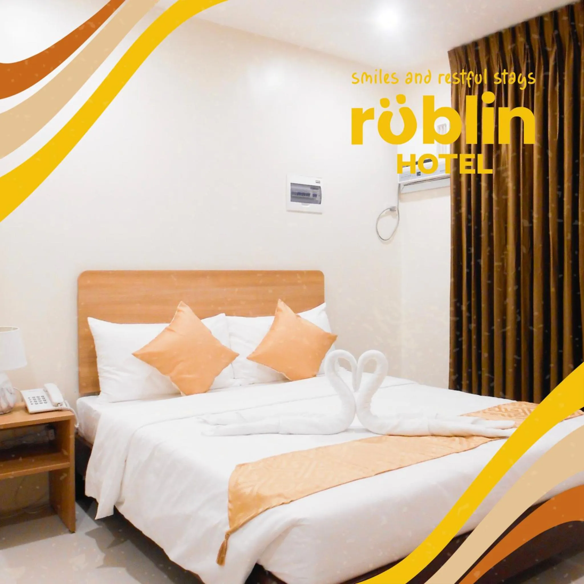 Bed in Rublin Hotel Cebu