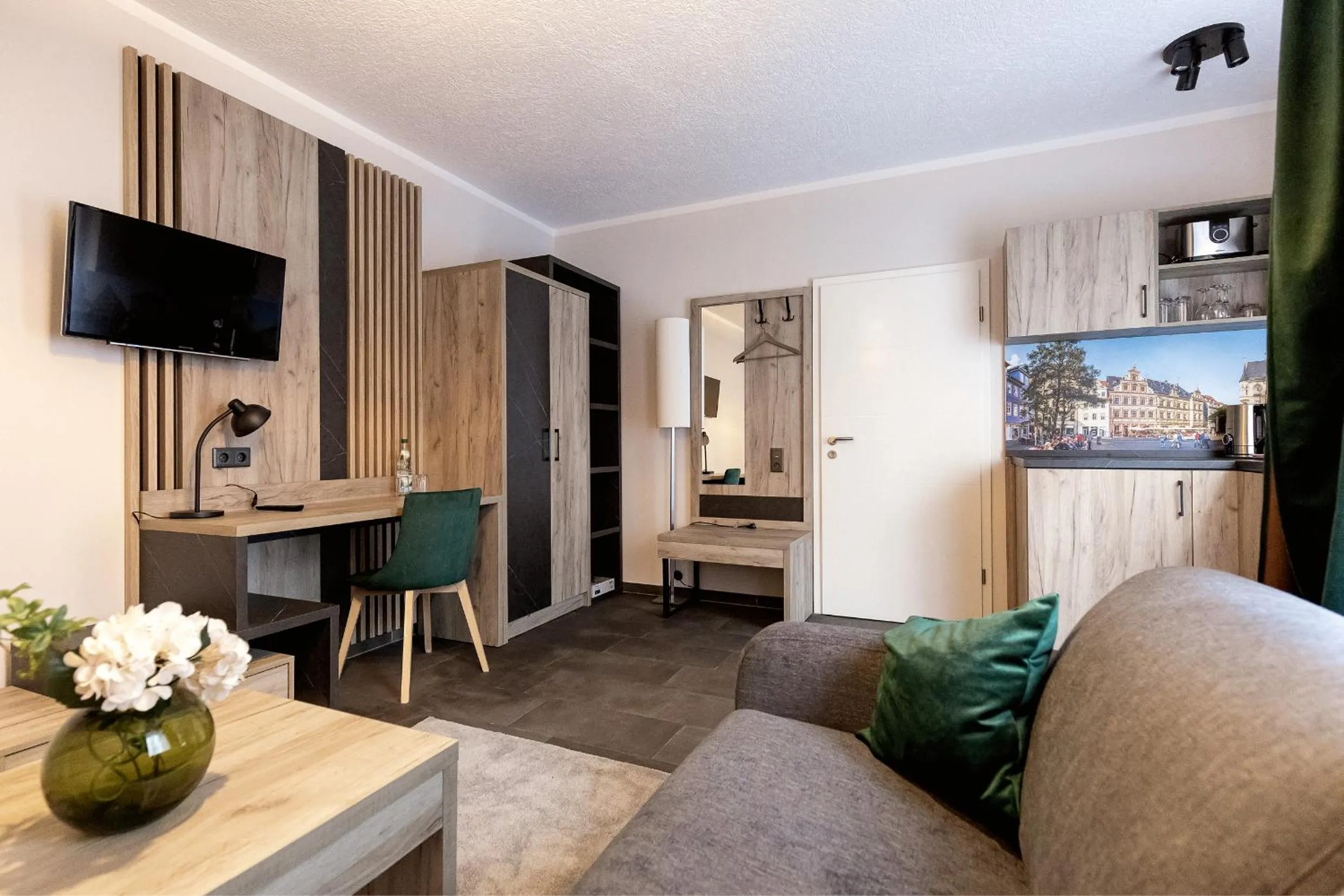 Coffee/tea facilities in Hotel Garni " Am Domplatz"