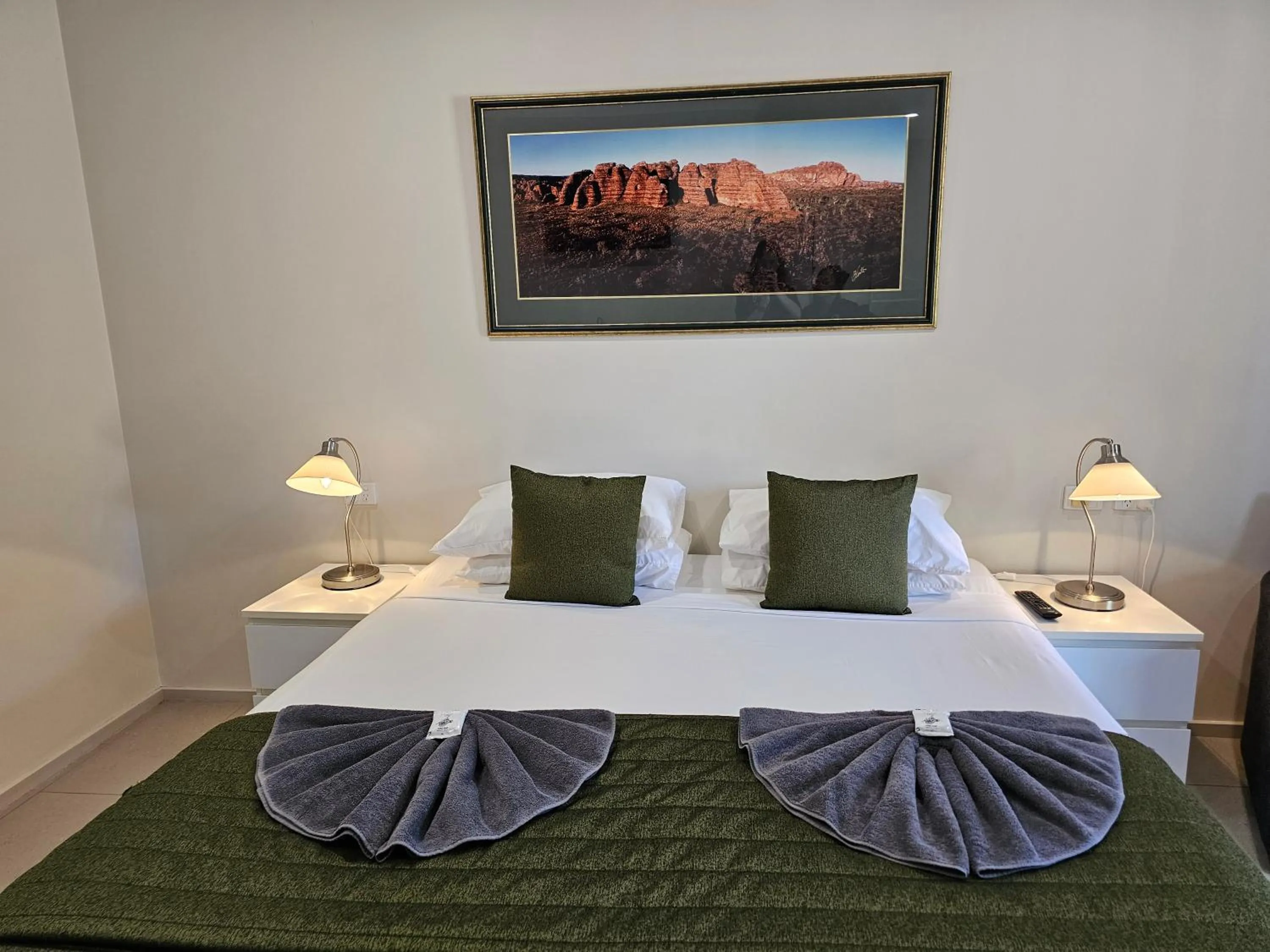 Bed in Lily Lagoon Resort