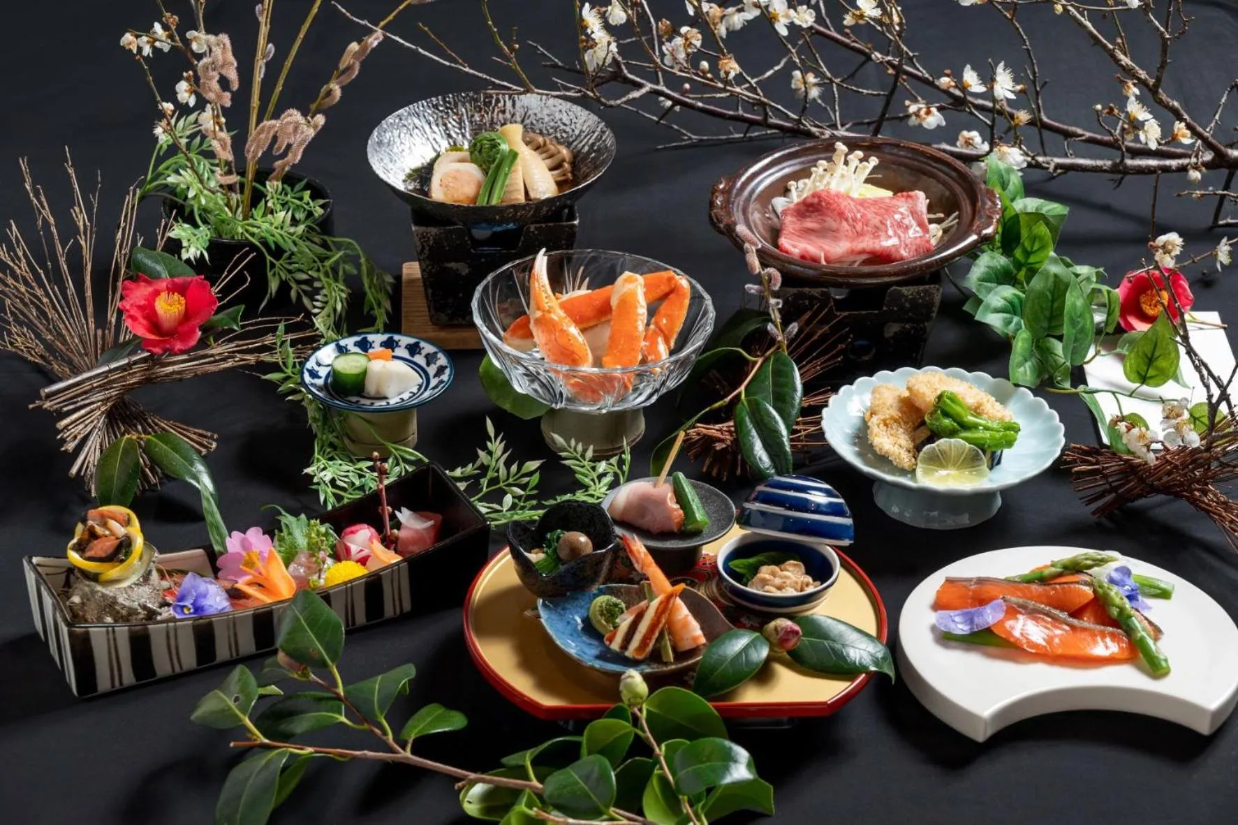 Dinner in Sado Resort Hotel Azuma