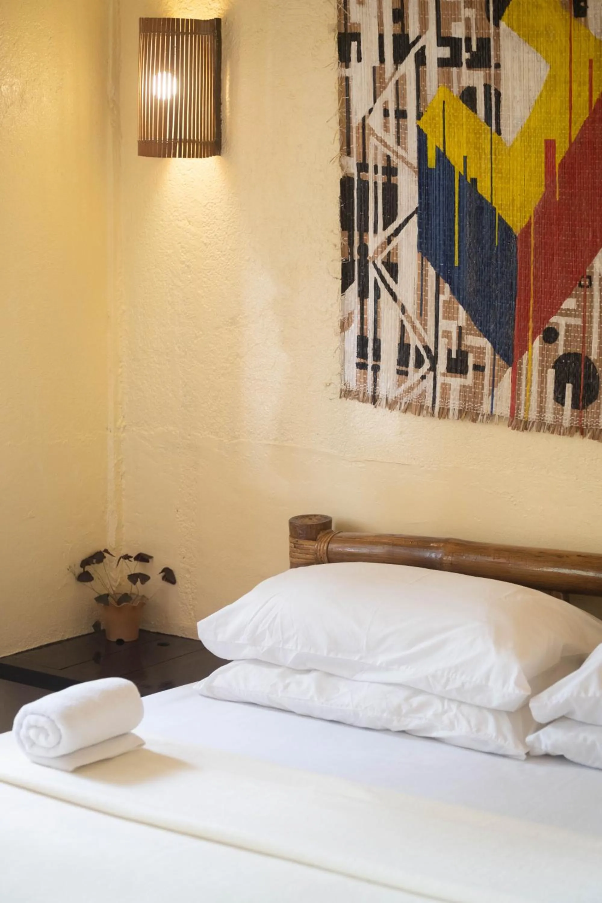 Bed in Lazy Dog Bed & Breakfast