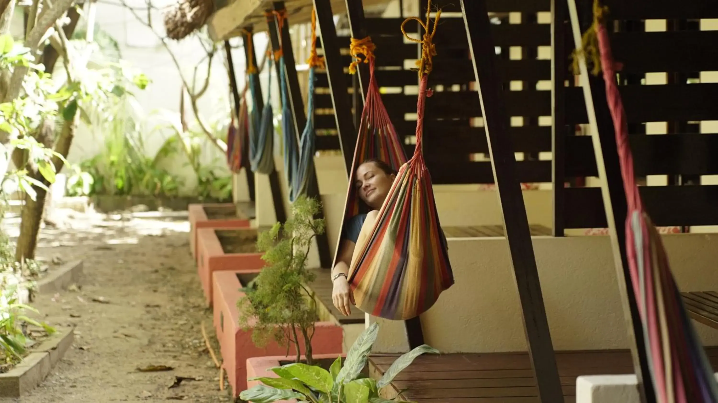 Patio in Lazy Dog Bed & Breakfast Patio in Lazy Dog Bed & Breakfast