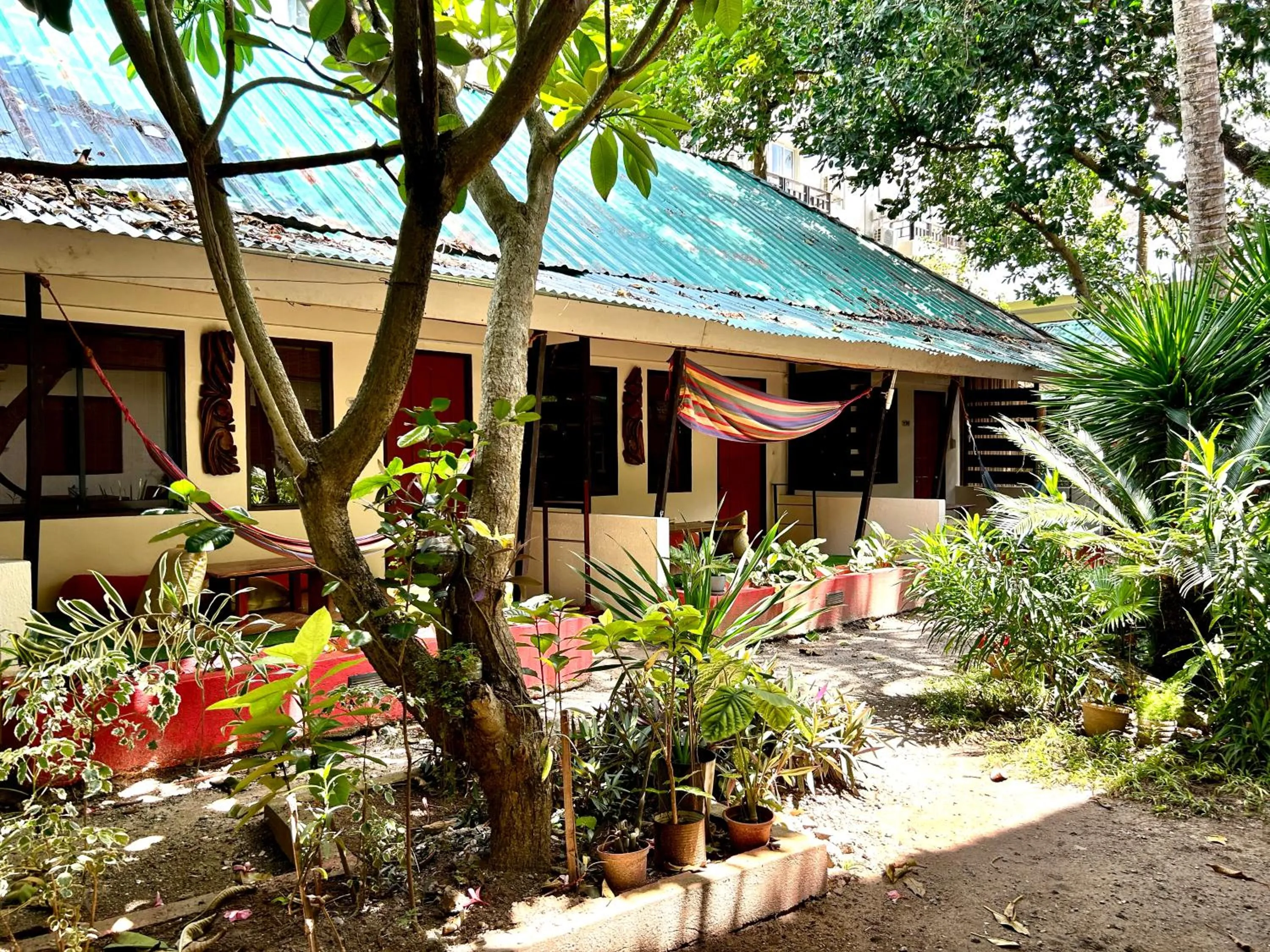 Garden in Lazy Dog Bed & Breakfast