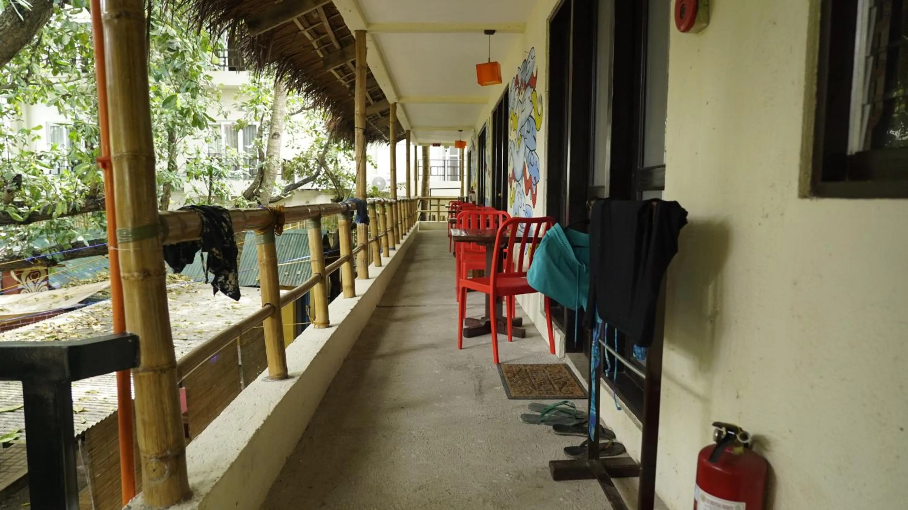Balcony/Terrace in Lazy Dog Bed & Breakfast