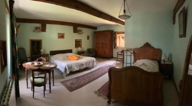 Photo of the whole room, Bed in CHAMBRES D' HOTES LA LISON