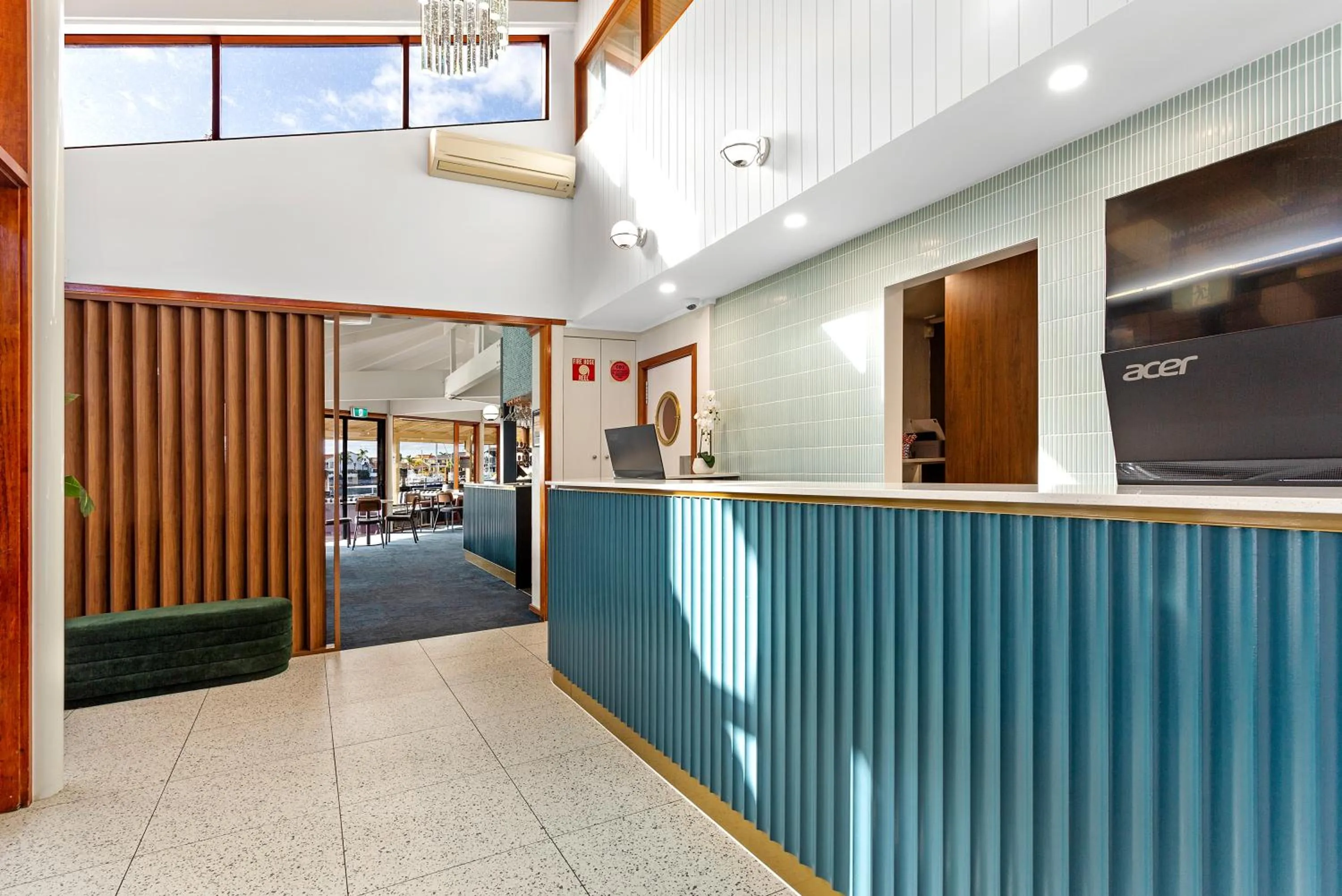 Lobby or reception in Marina Hotel