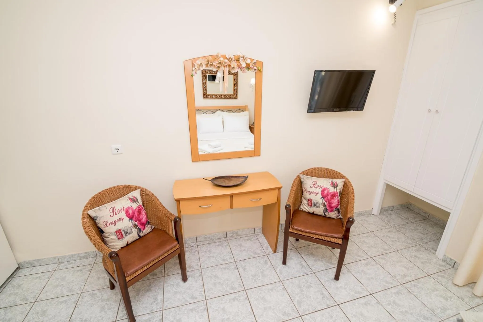 Seating area in Villa Sophia