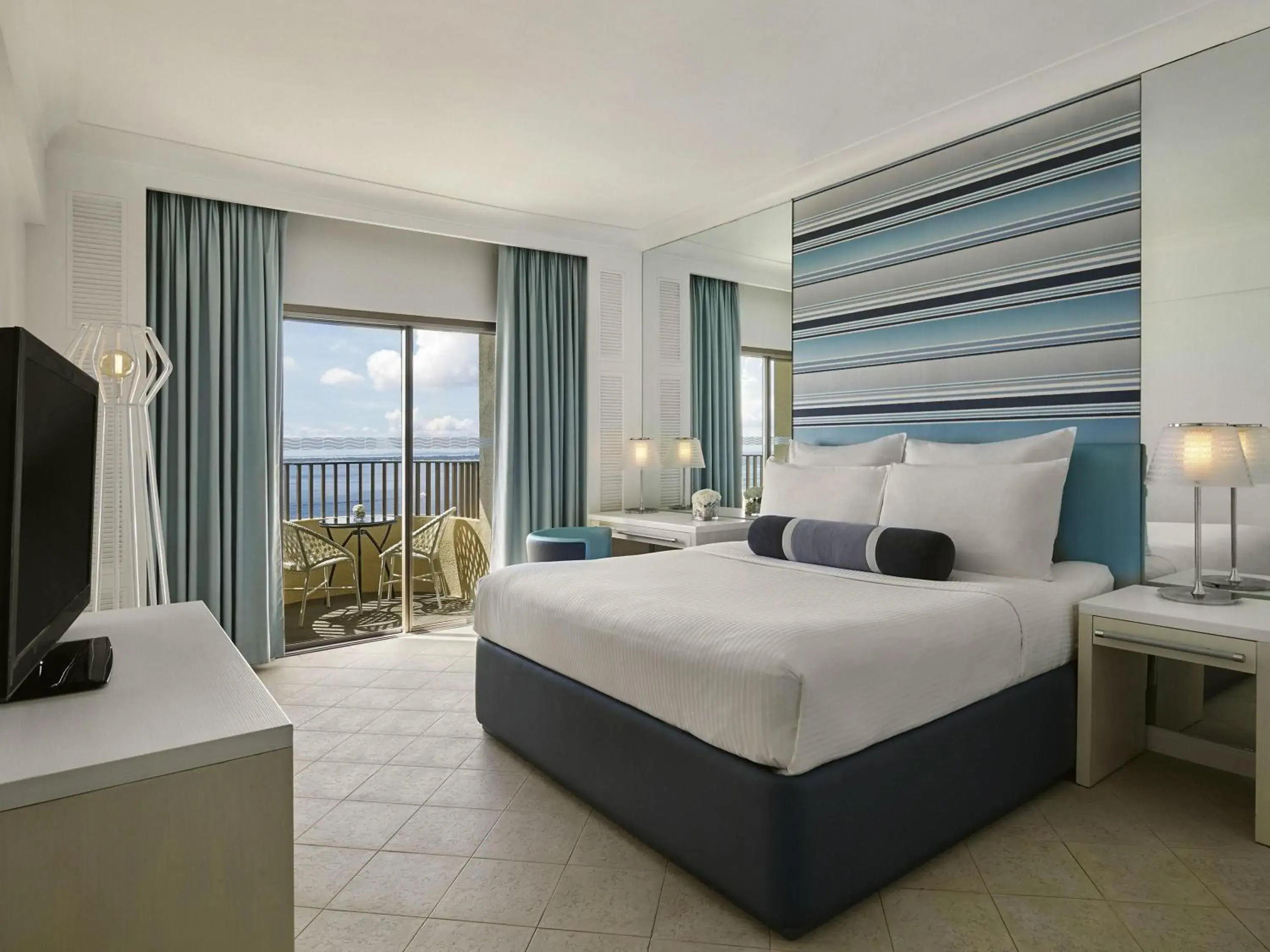 Bedroom, Bed in Mövenpick Hotel Mactan Island Cebu Bedroom, Bed in Mövenpick Hotel Mactan Island Cebu