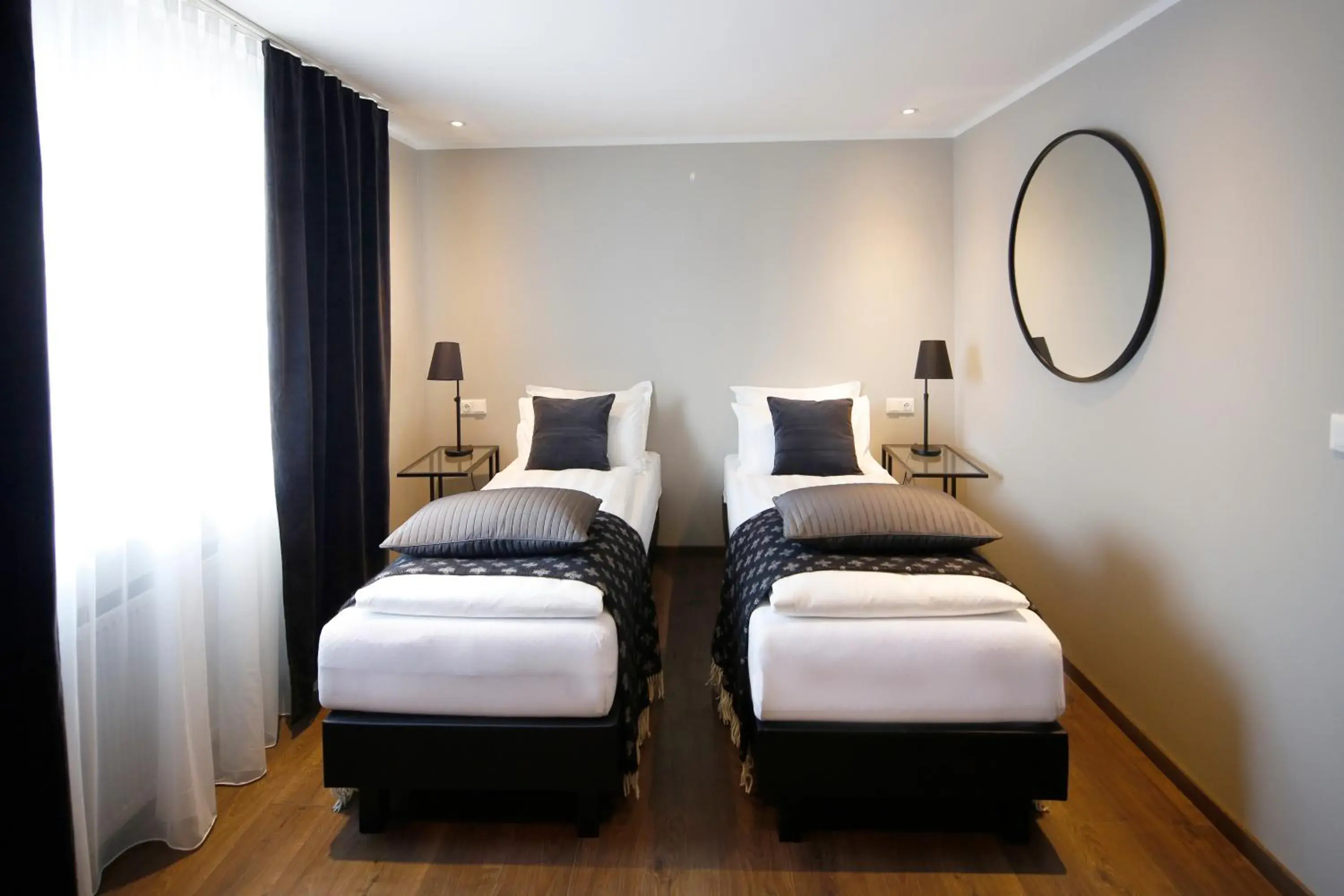 Double or Twin Room with Private Bathroom in Keflavik Micro Suites Double or Twin Room with Private Bathroom in Keflavik Micro Suites