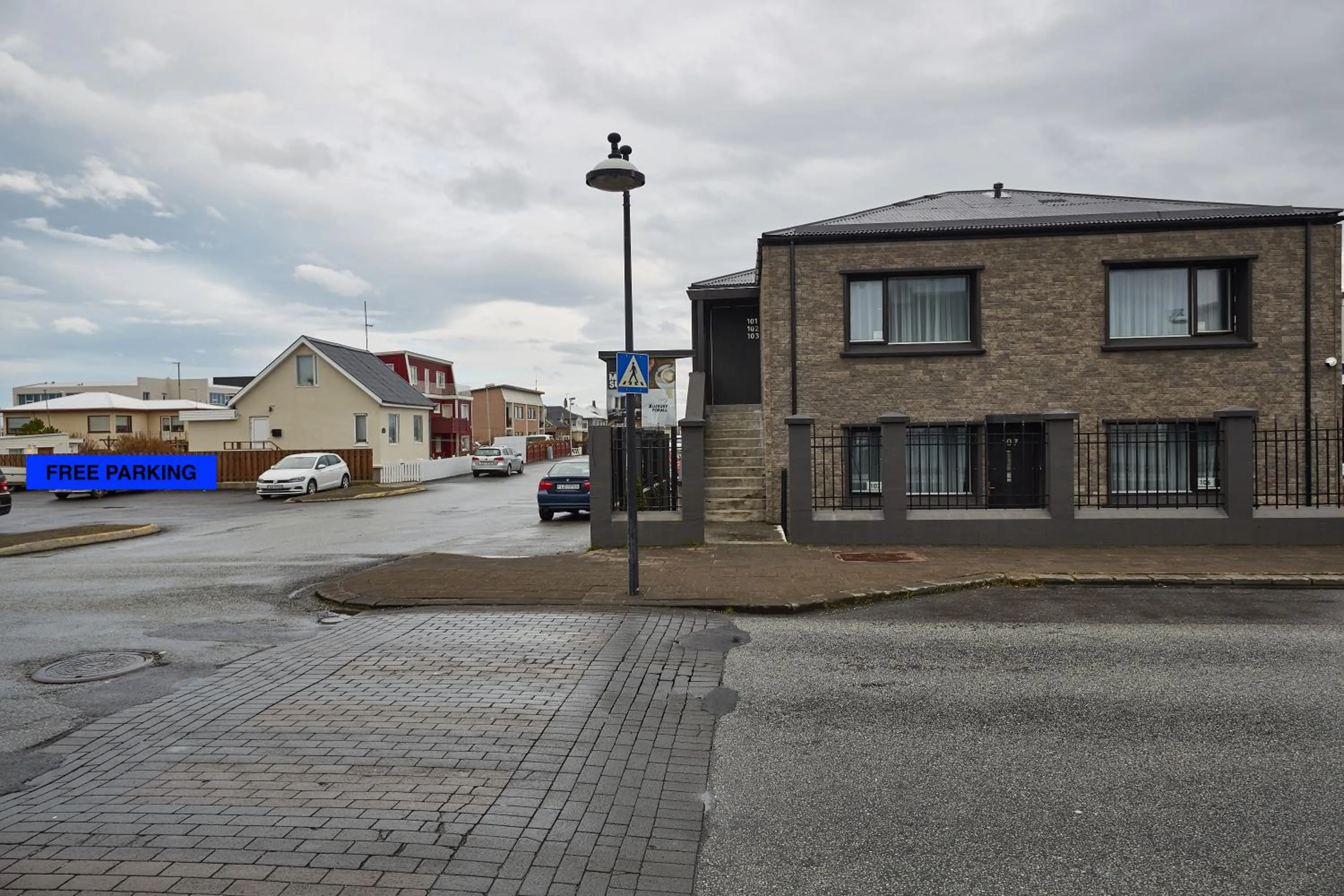 Property building in Keflavik Micro Suites