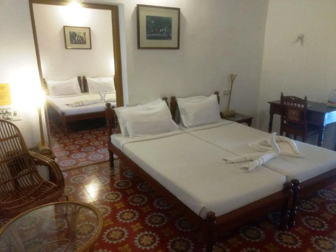 Bed in Chettinadu Court- HERITAGE VIEW