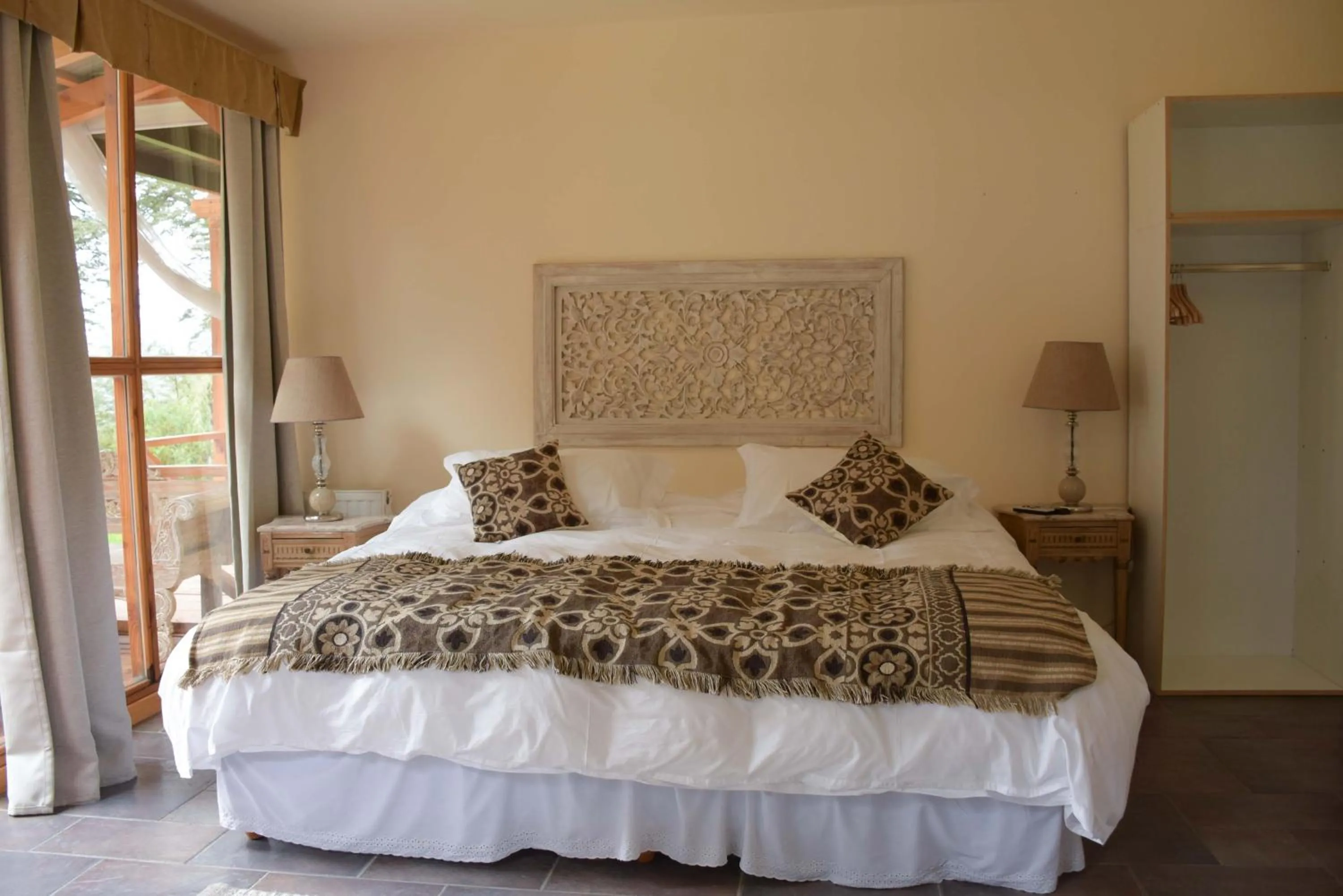 Bed in ALEHUE Casa de Montaña