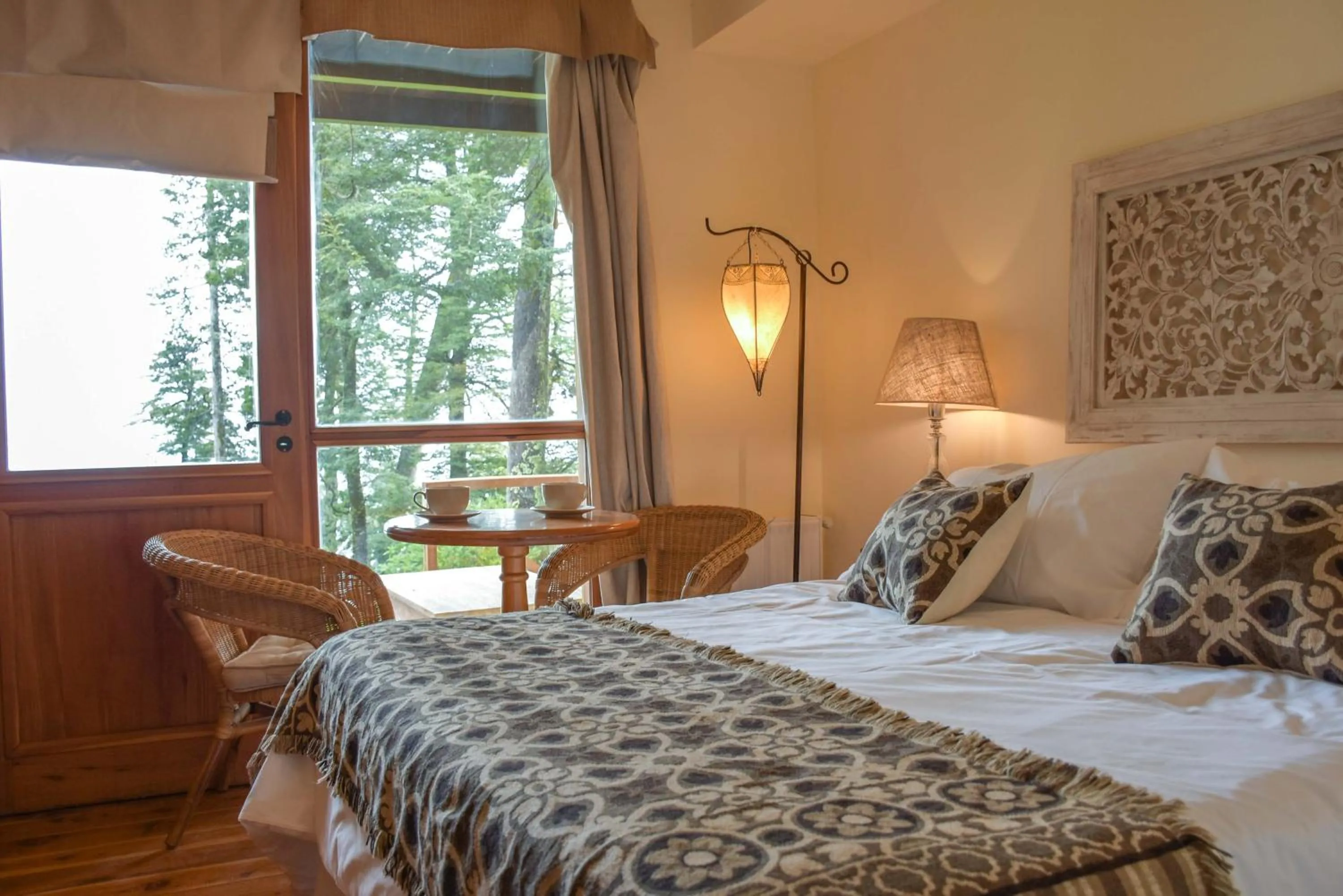 Bed in ALEHUE Casa de Montaña