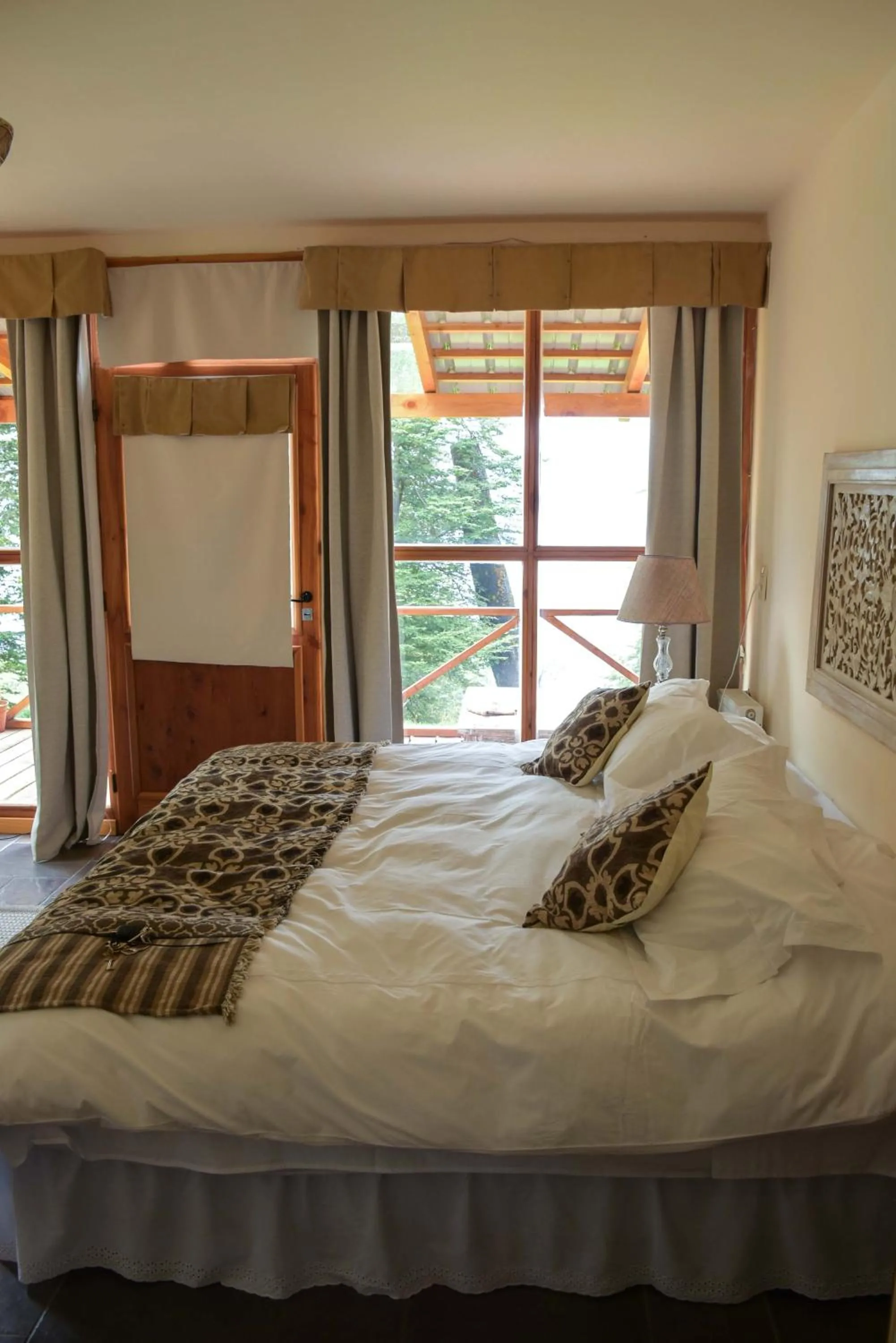 Bed in ALEHUE Casa de Montaña