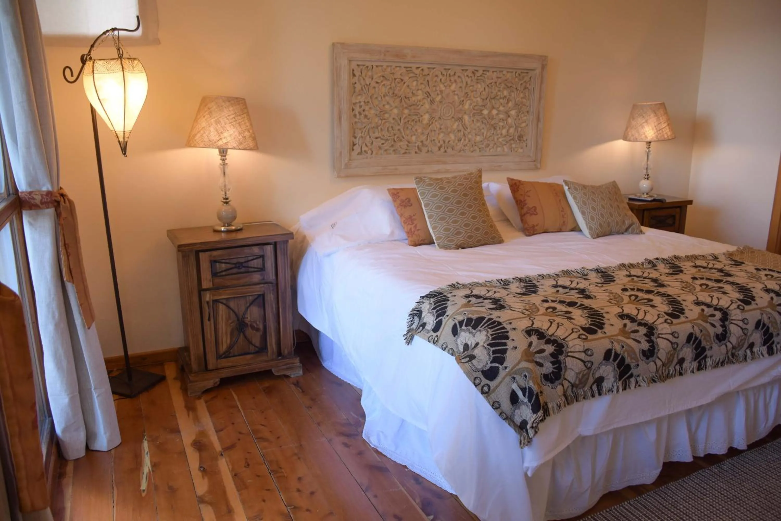 Bed in ALEHUE Casa de Montaña