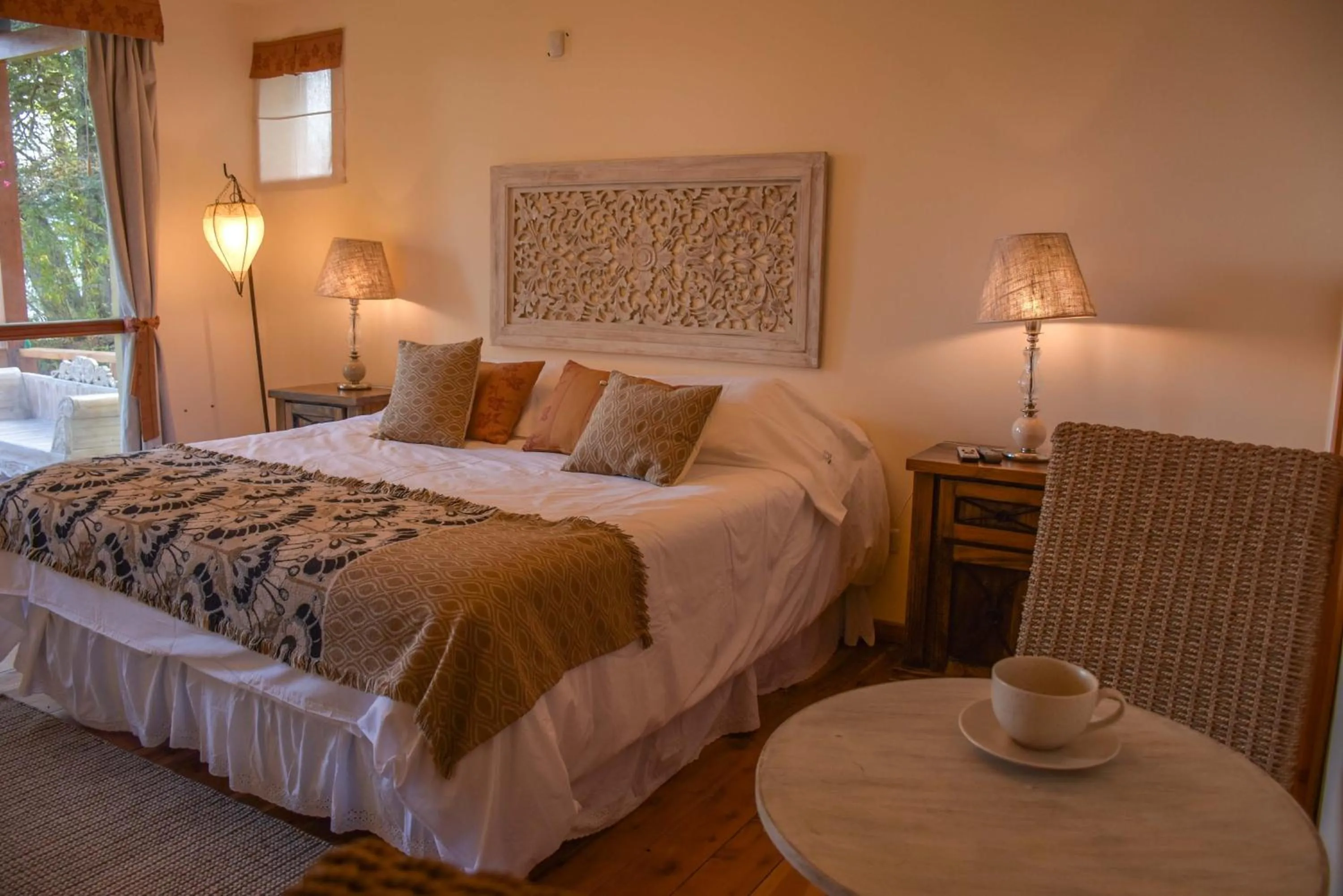 Bed in ALEHUE Casa de Montaña