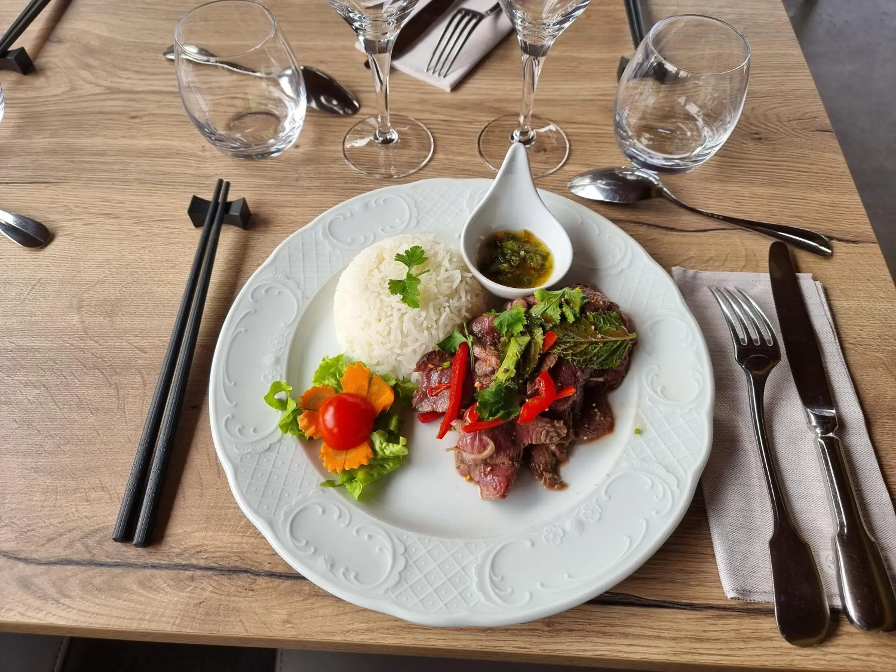 Food in Hôtel du Lac Food in Hôtel du Lac