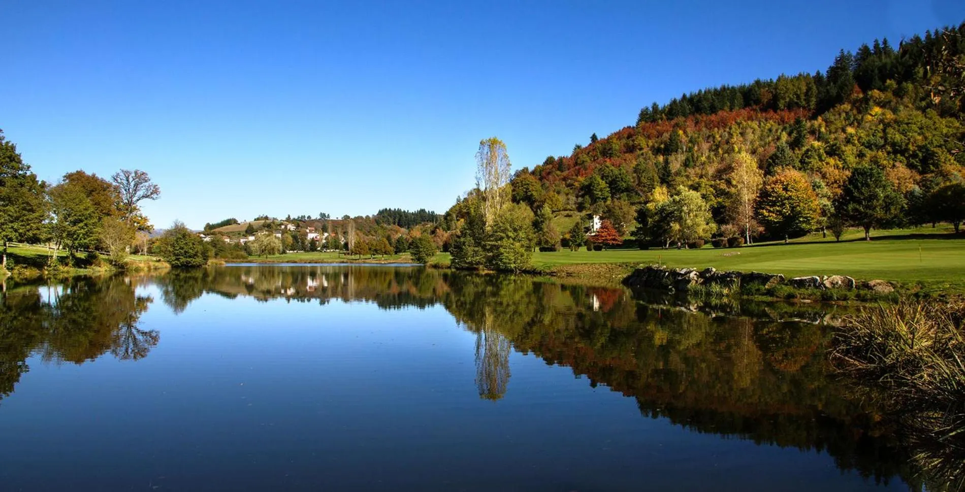 Natural landscape in Hôtel du Lac