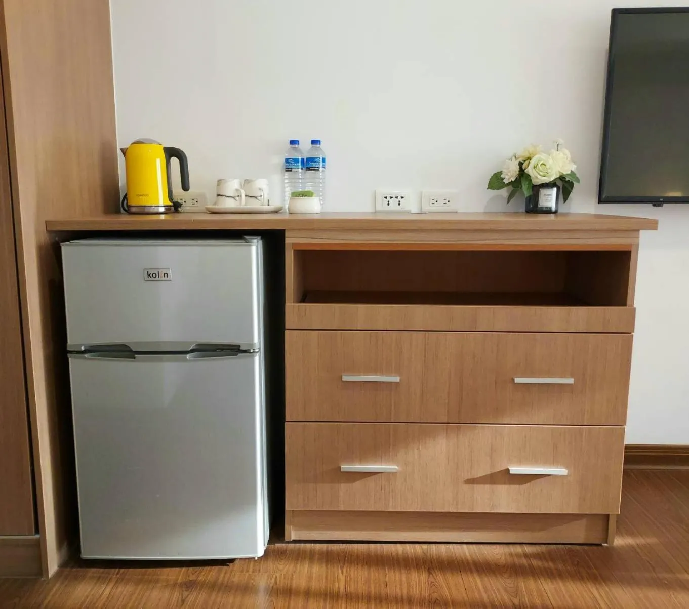 minibar in Sky19 Hotel