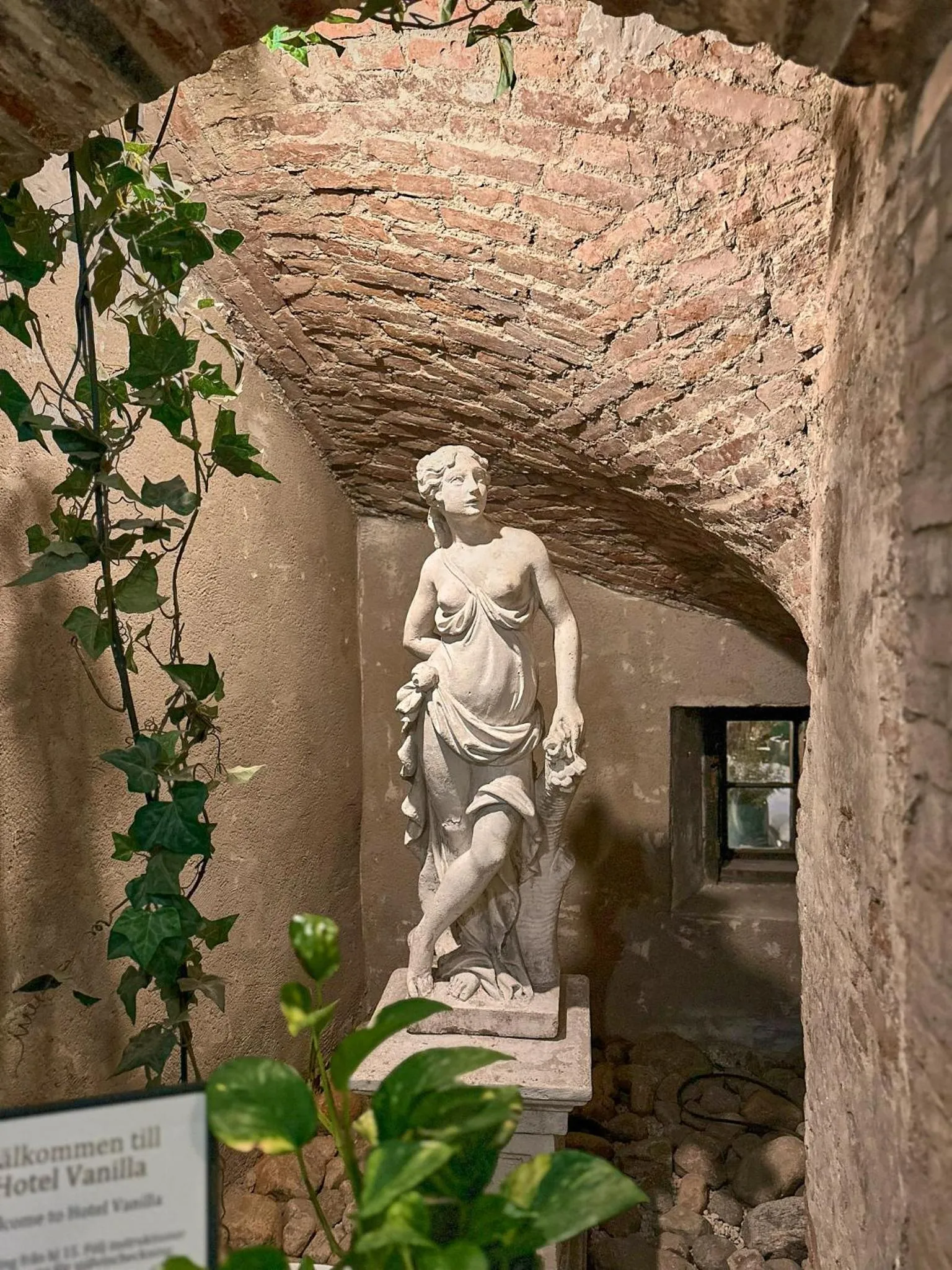 Decorative detail in Hotel Vanilla