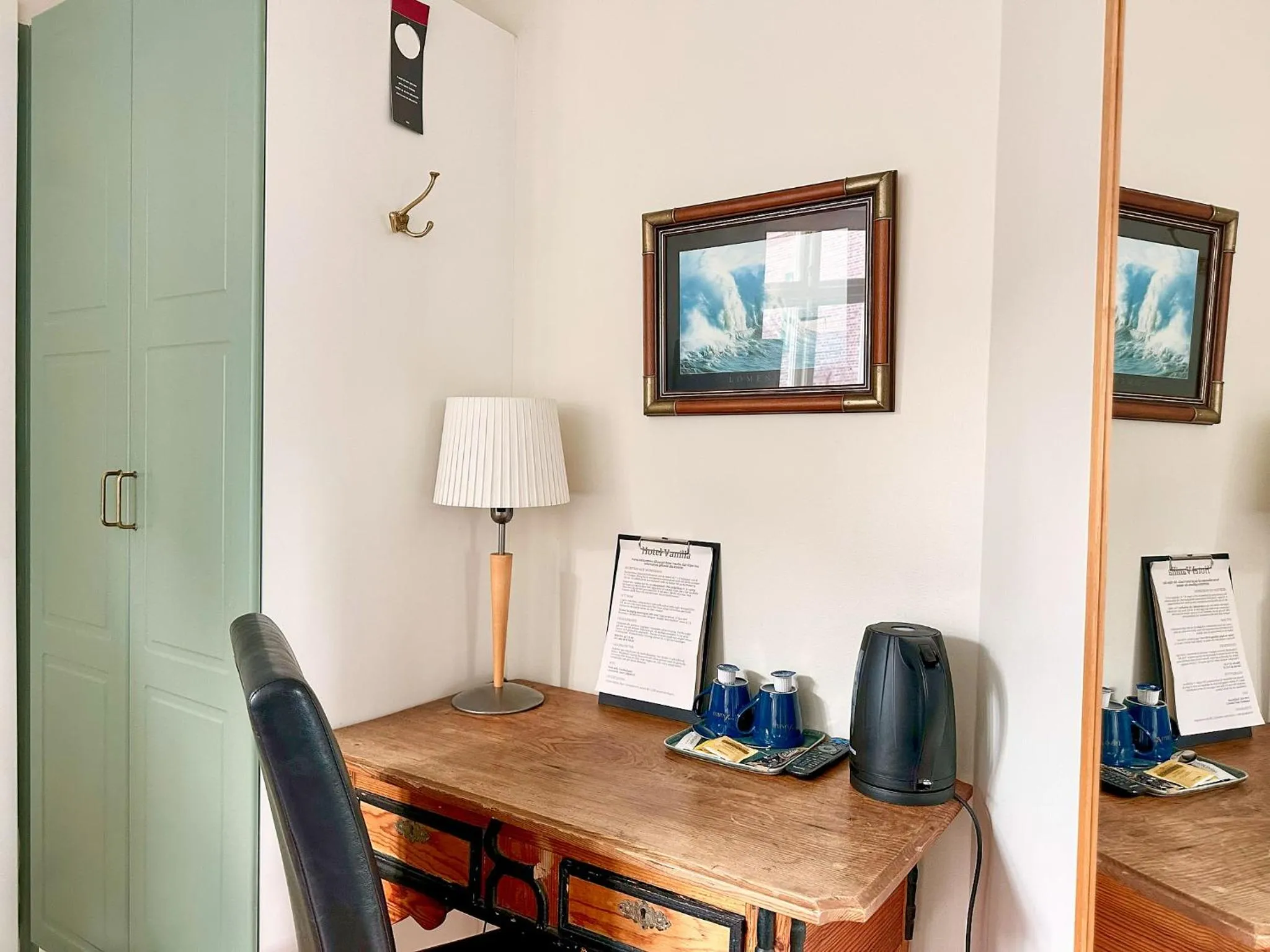 Seating area in Hotel Vanilla