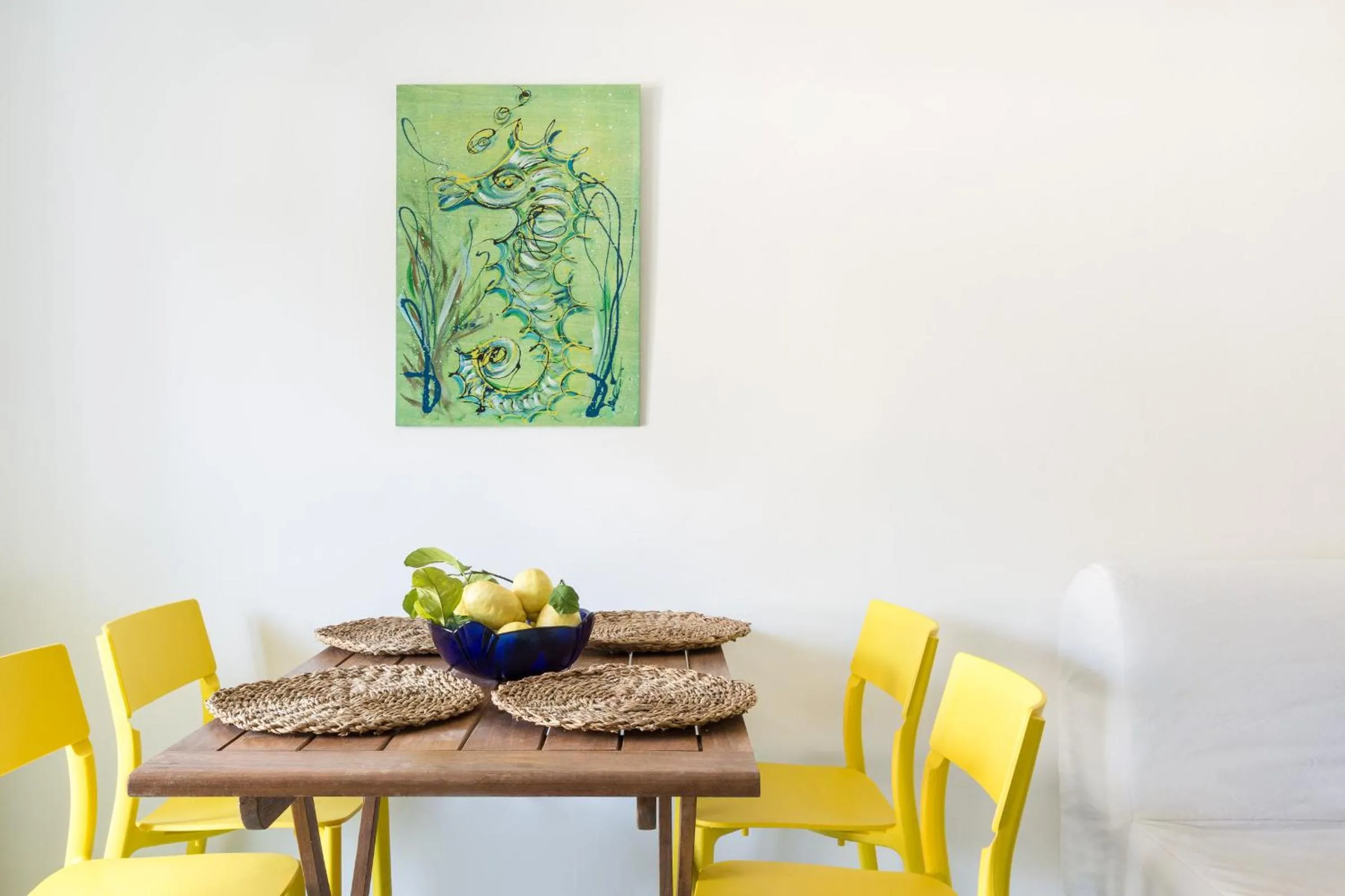 Dining area in La rosa dei venti