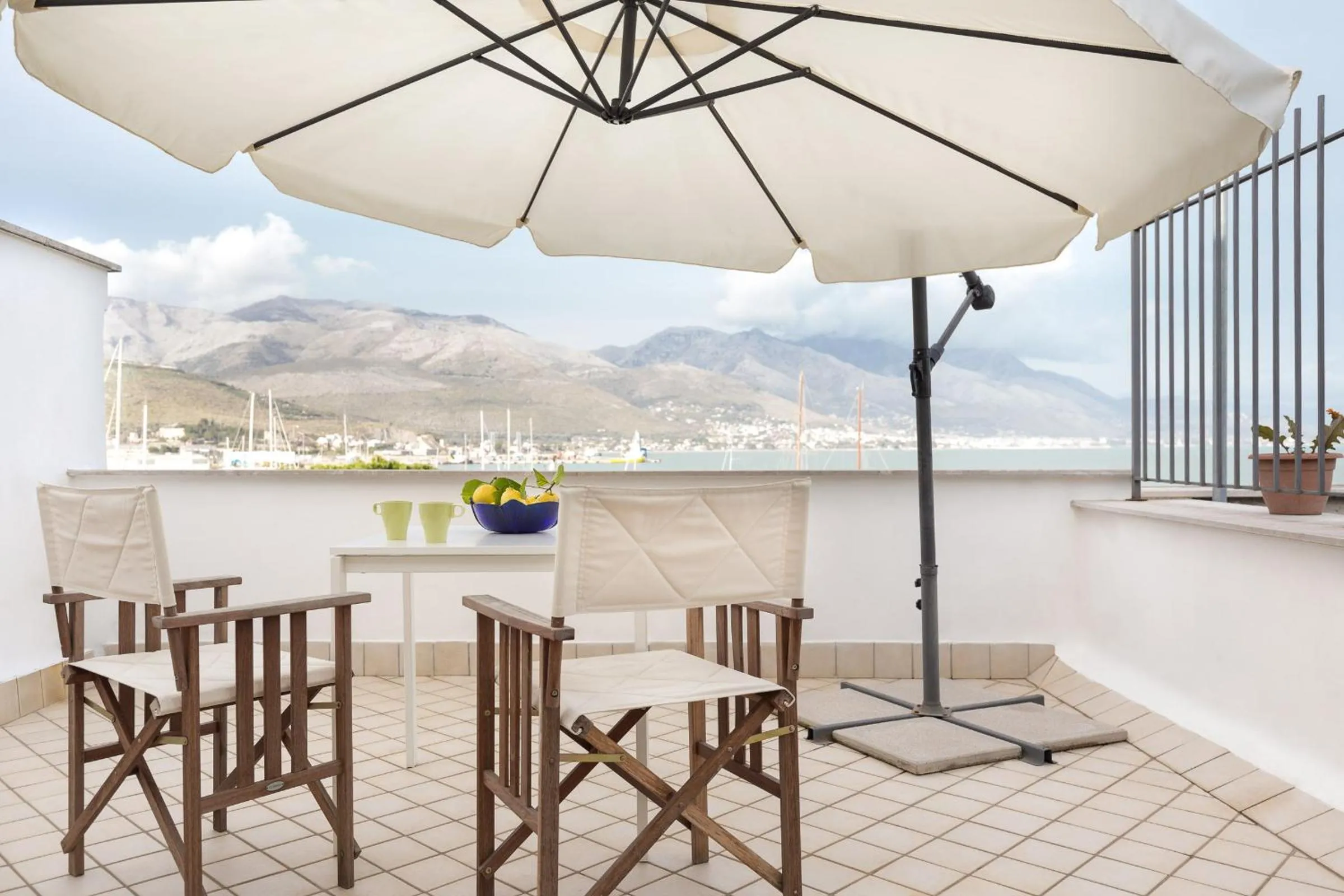 Sea view in La rosa dei venti