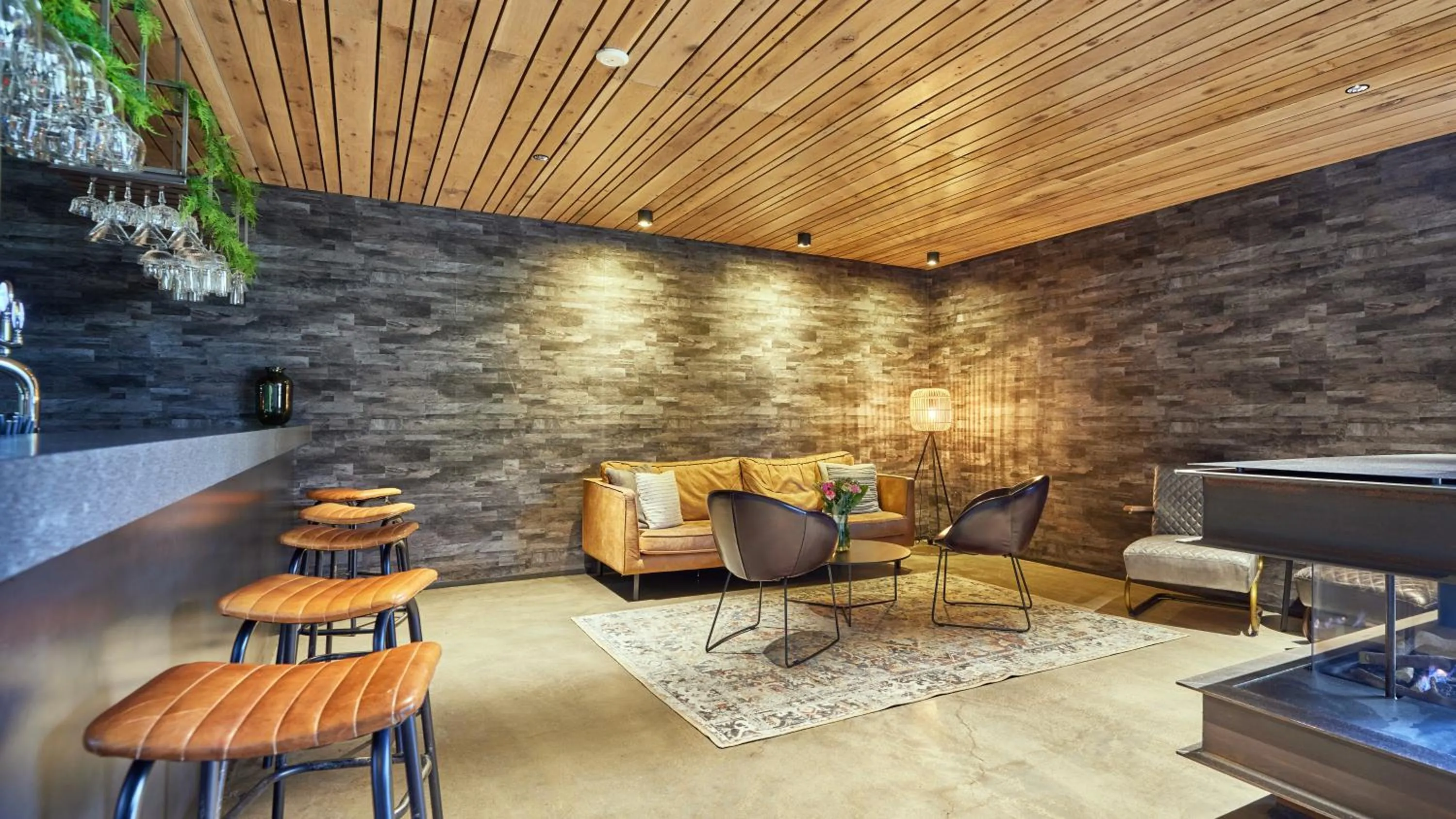 Living room in Hótel Kría