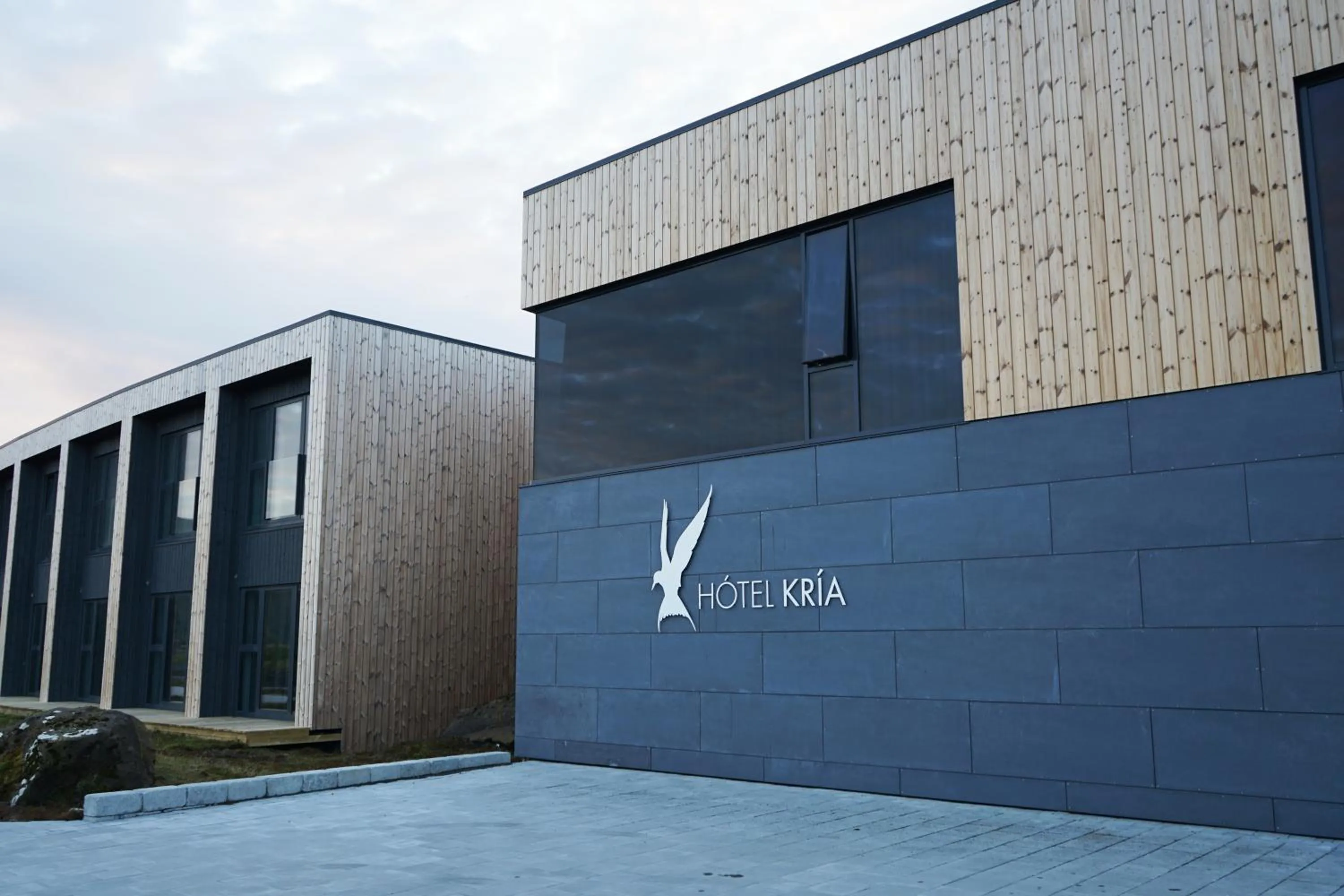 Facade/entrance in Hótel Kría