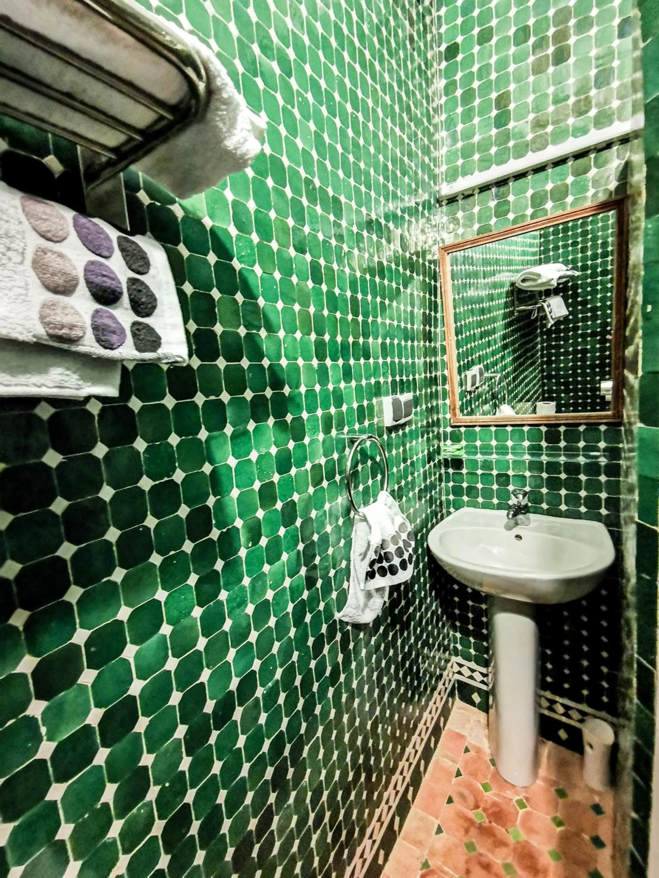 Toilet in Riad Farah