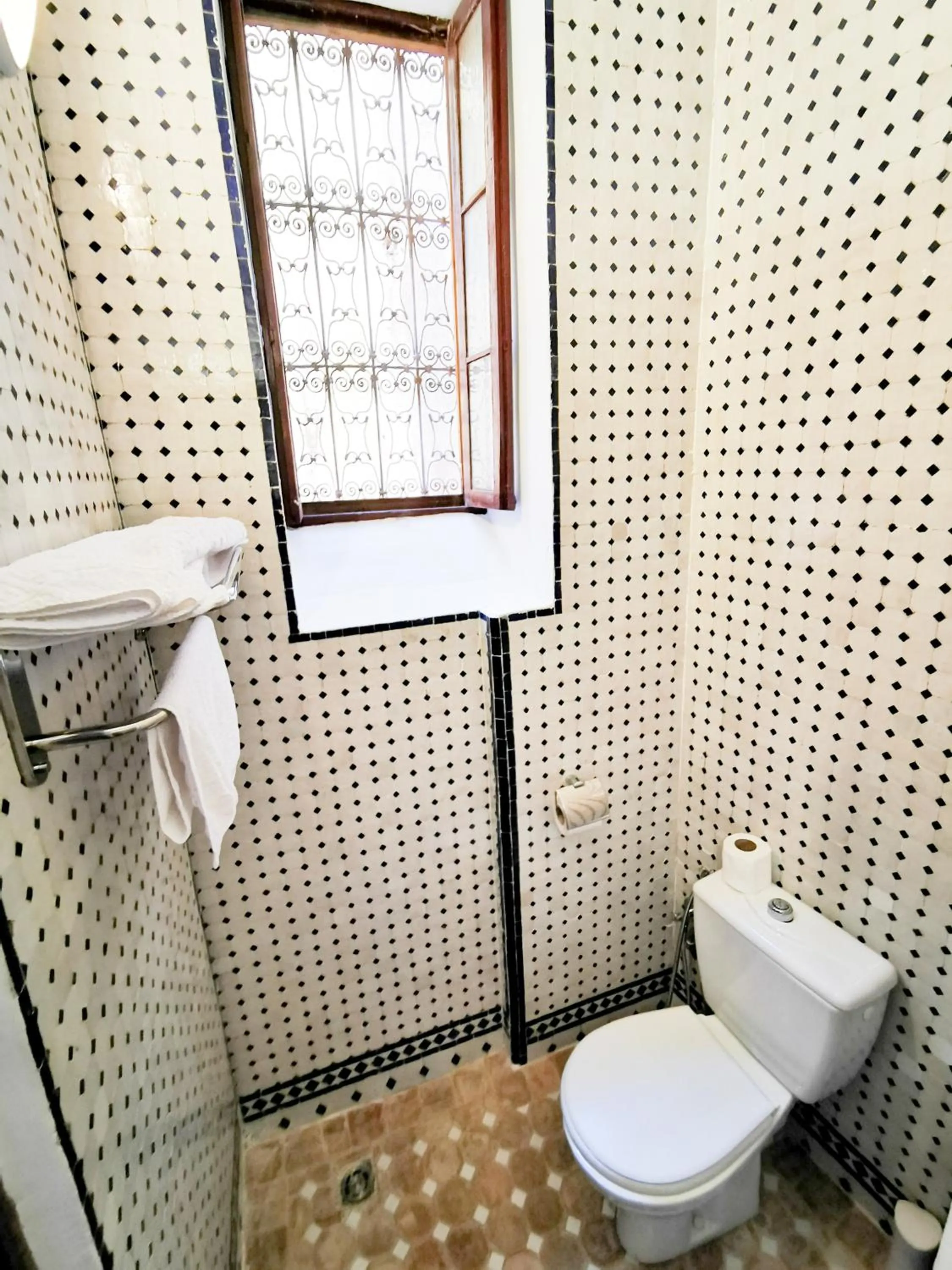 Toilet in Riad Farah