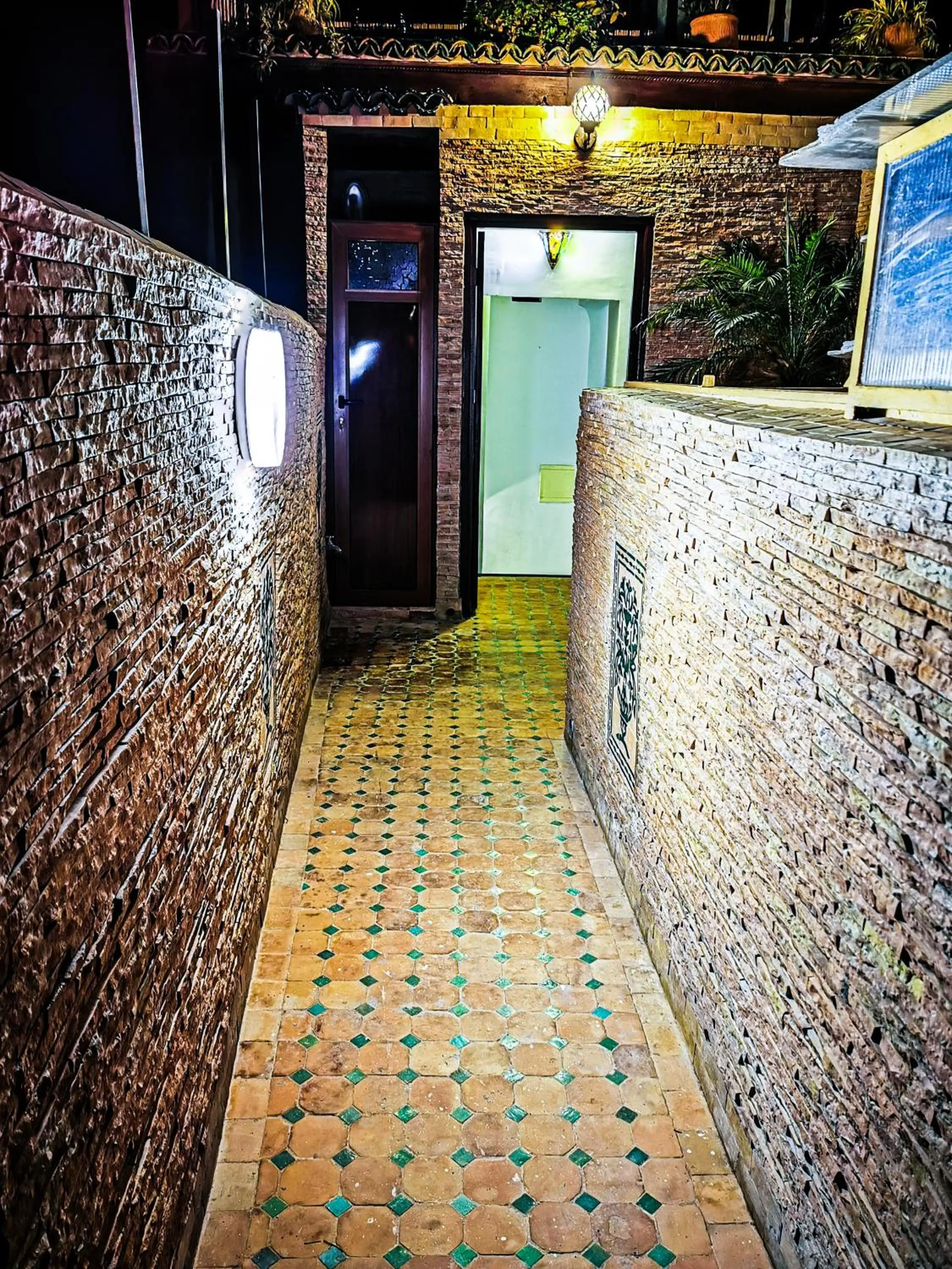 Balcony/Terrace in Riad Farah