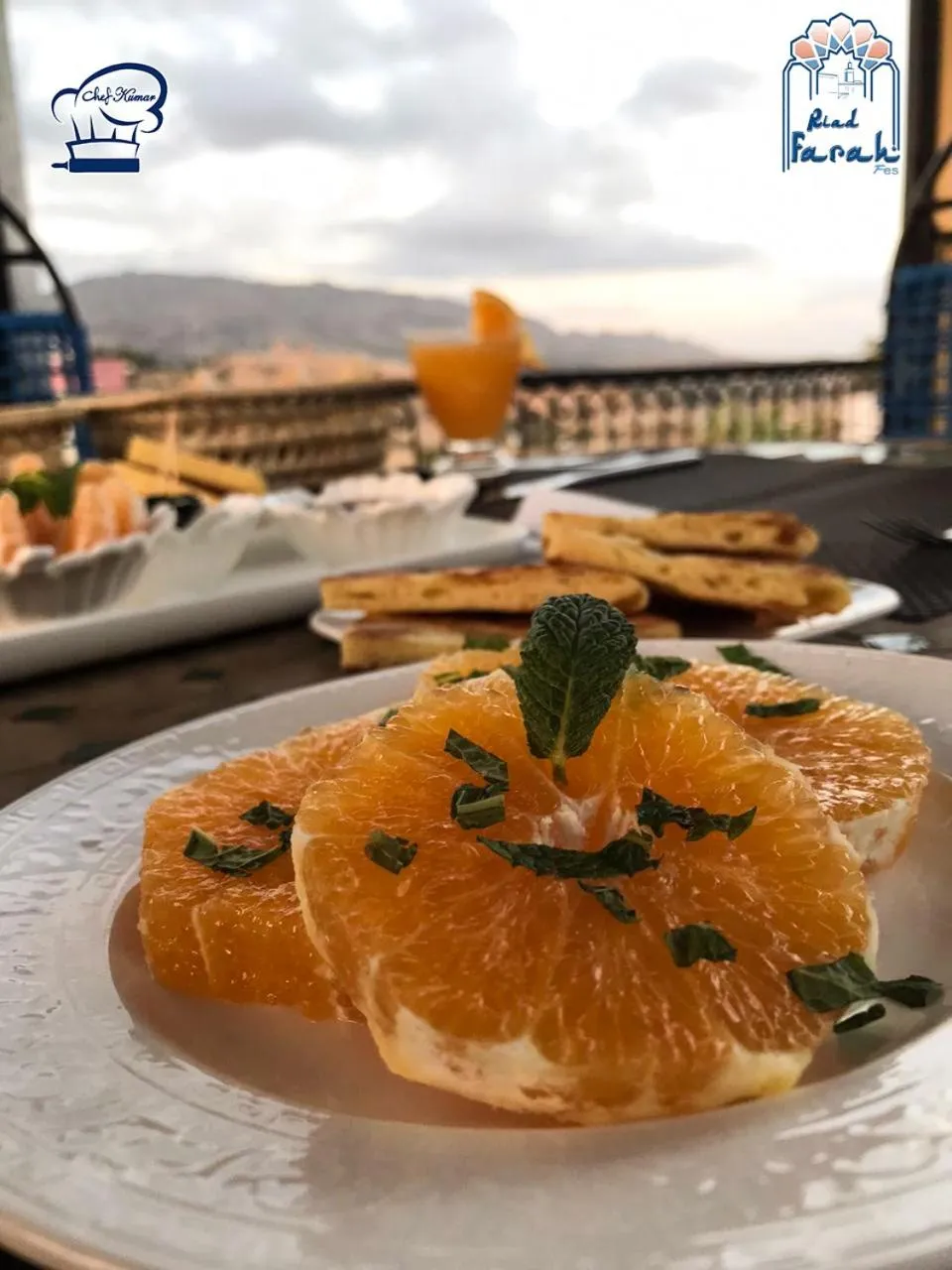 Food and drinks in Riad Farah