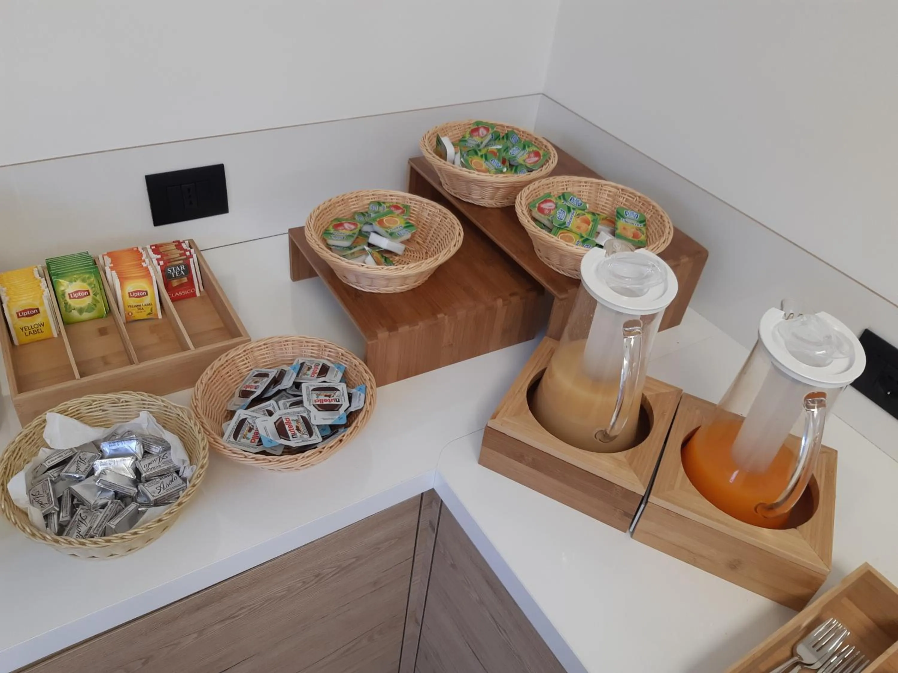 Buffet breakfast in Morello Beach Hotel