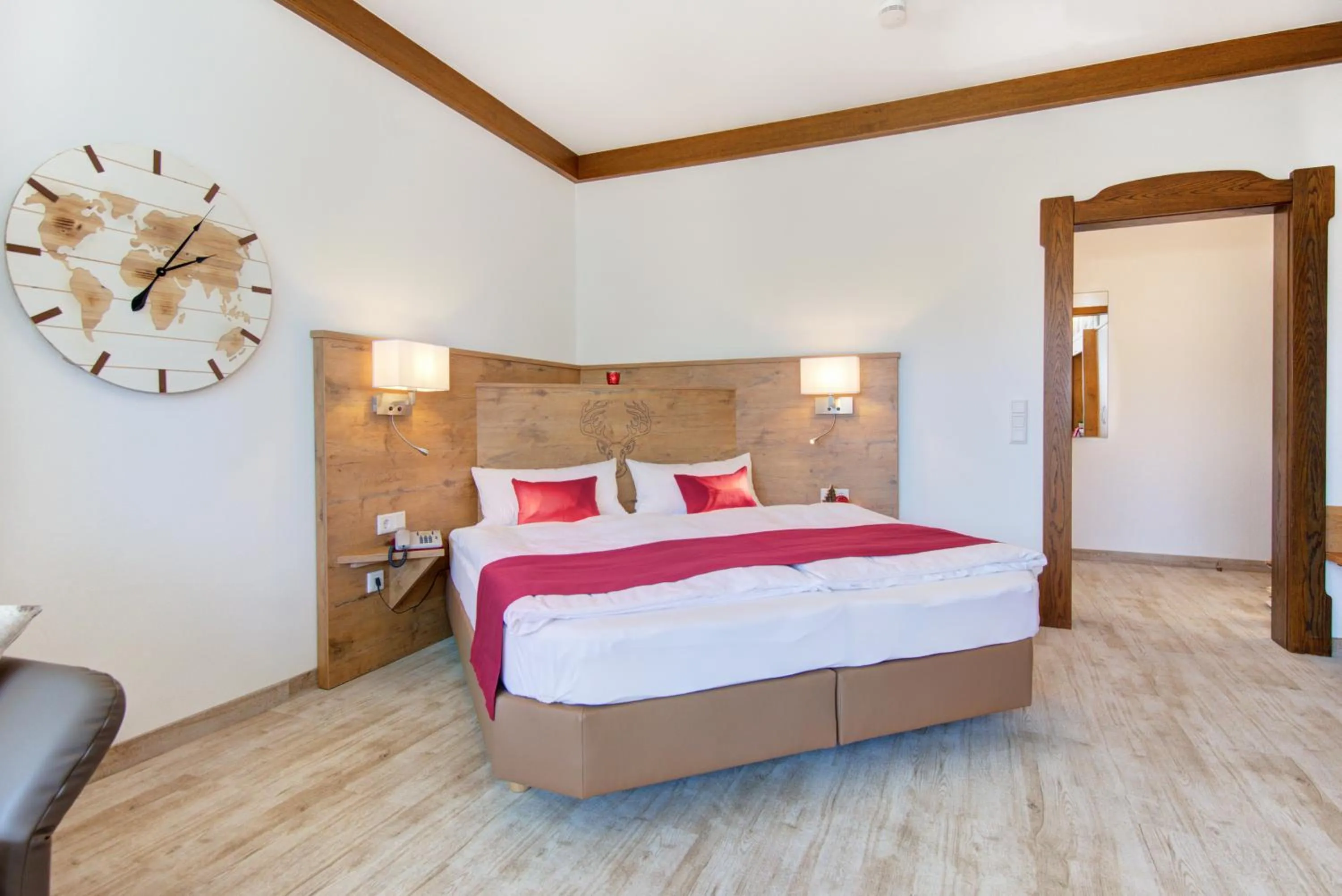 Bed in Gästehaus Gaiser