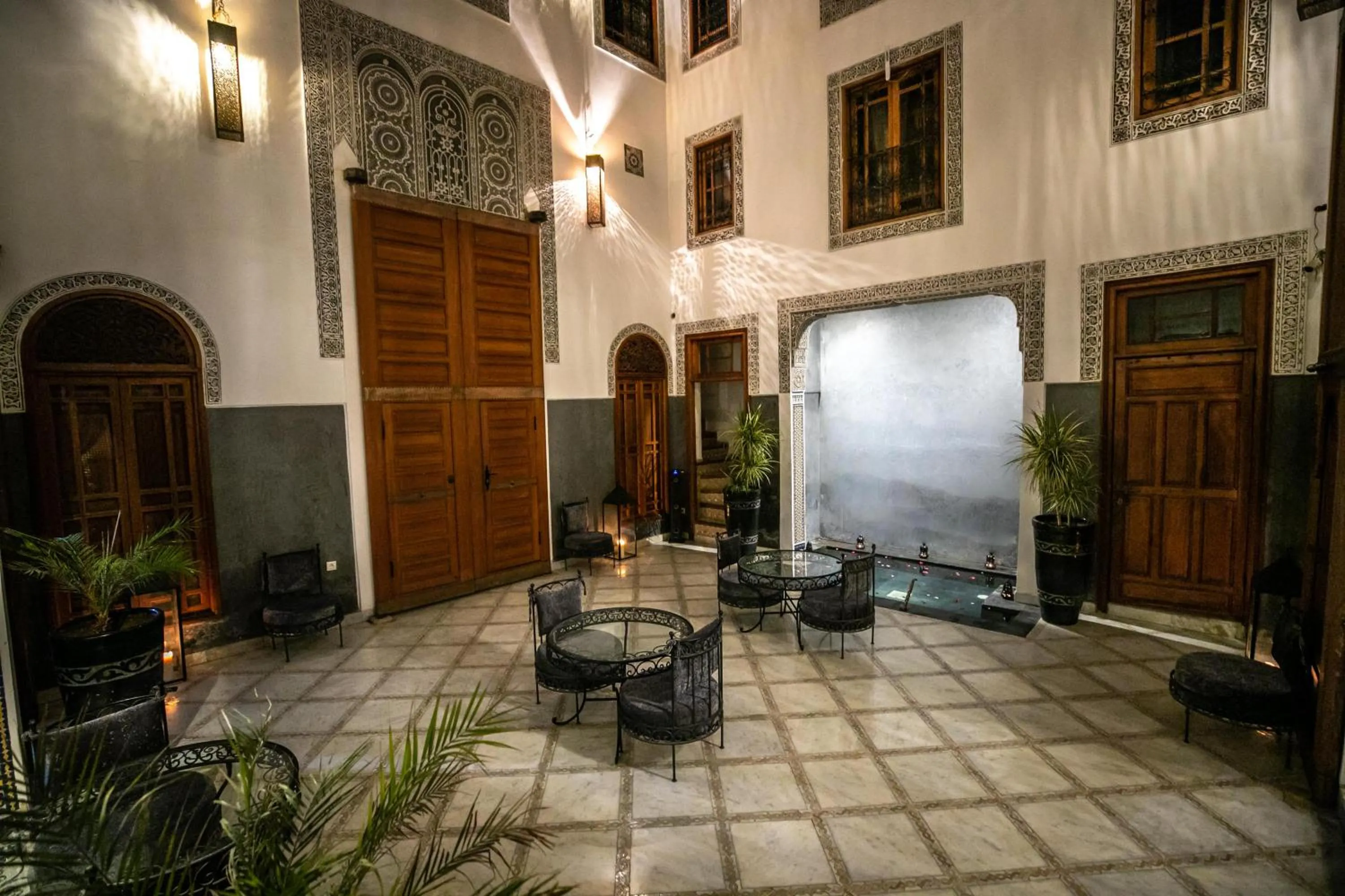 Patio in Riad Layla