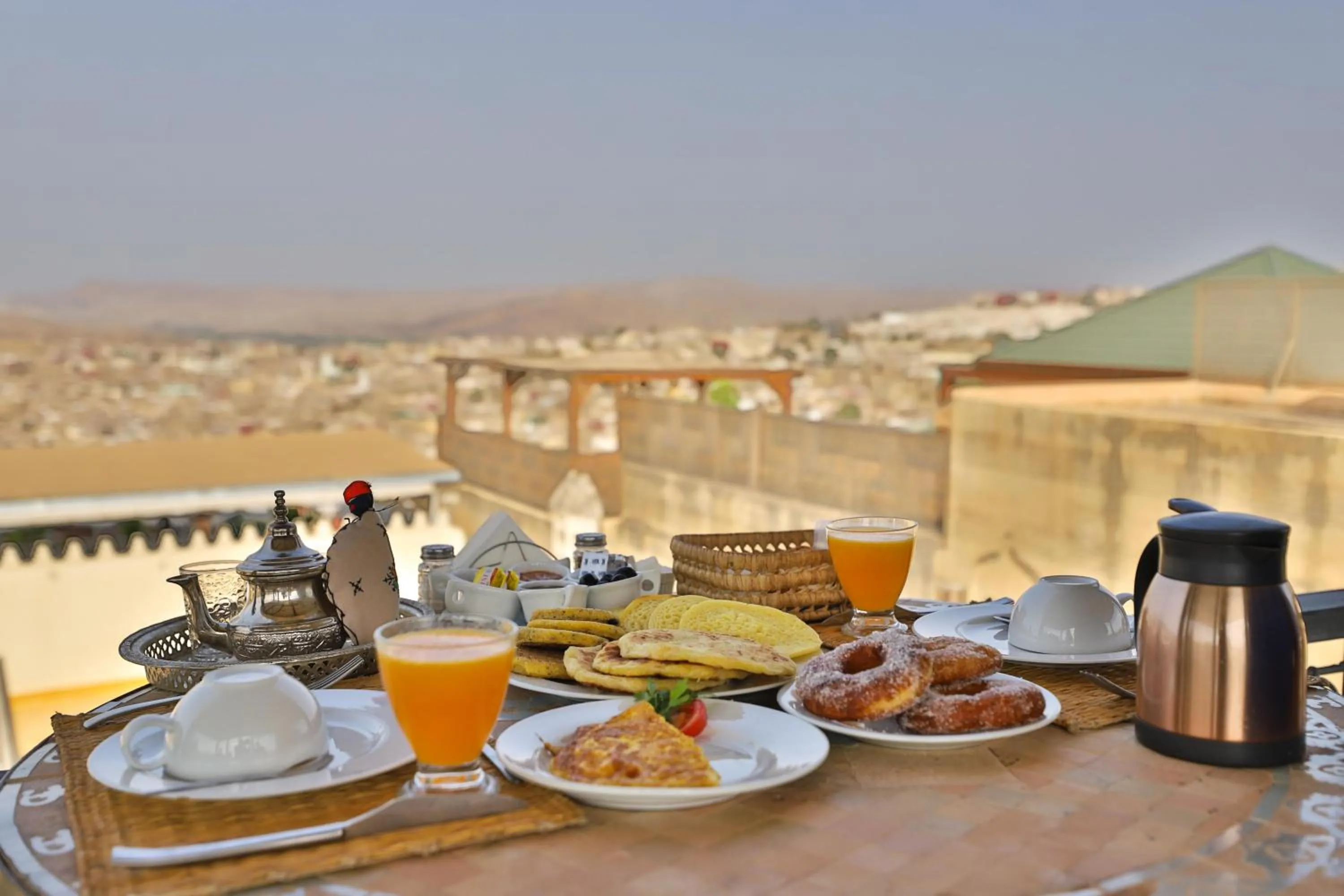 Natural landscape in Riad Layla