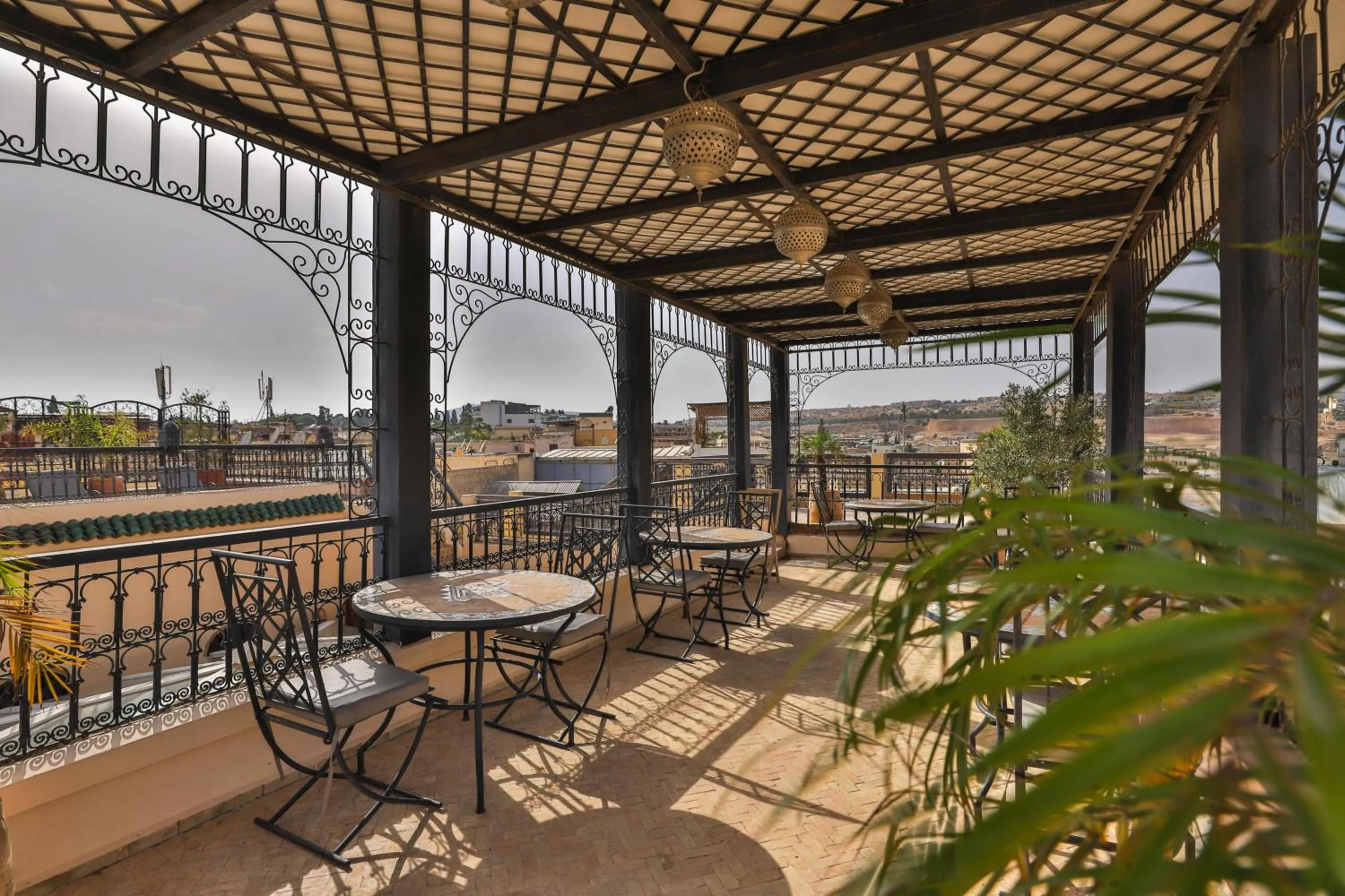 Restaurant/places to eat in Riad Layla