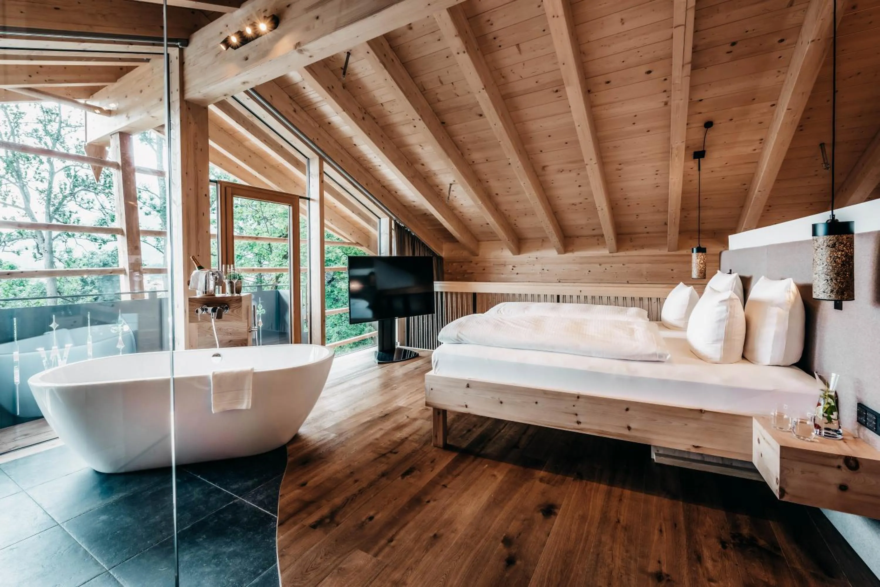 Bed in Werdenfelserei