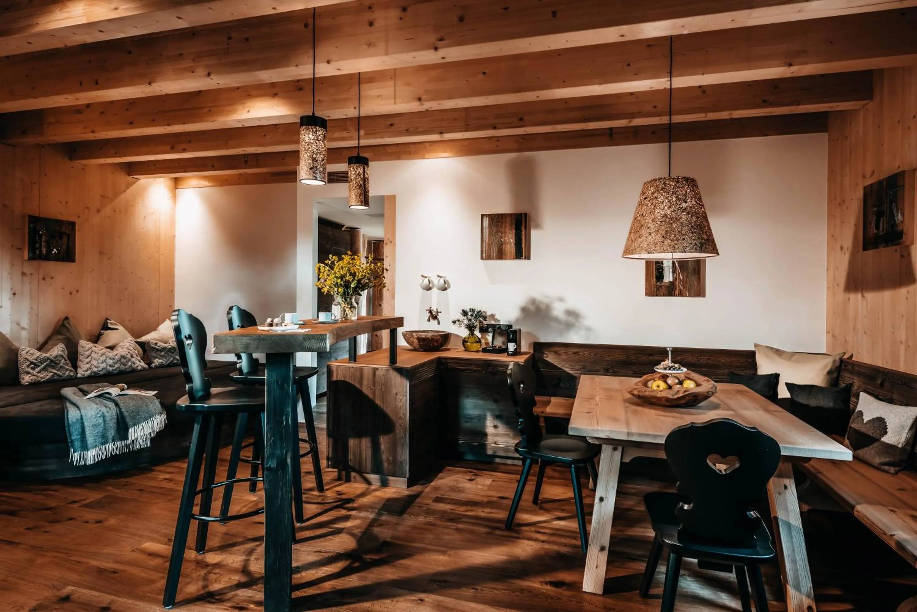 Seating area in Werdenfelserei